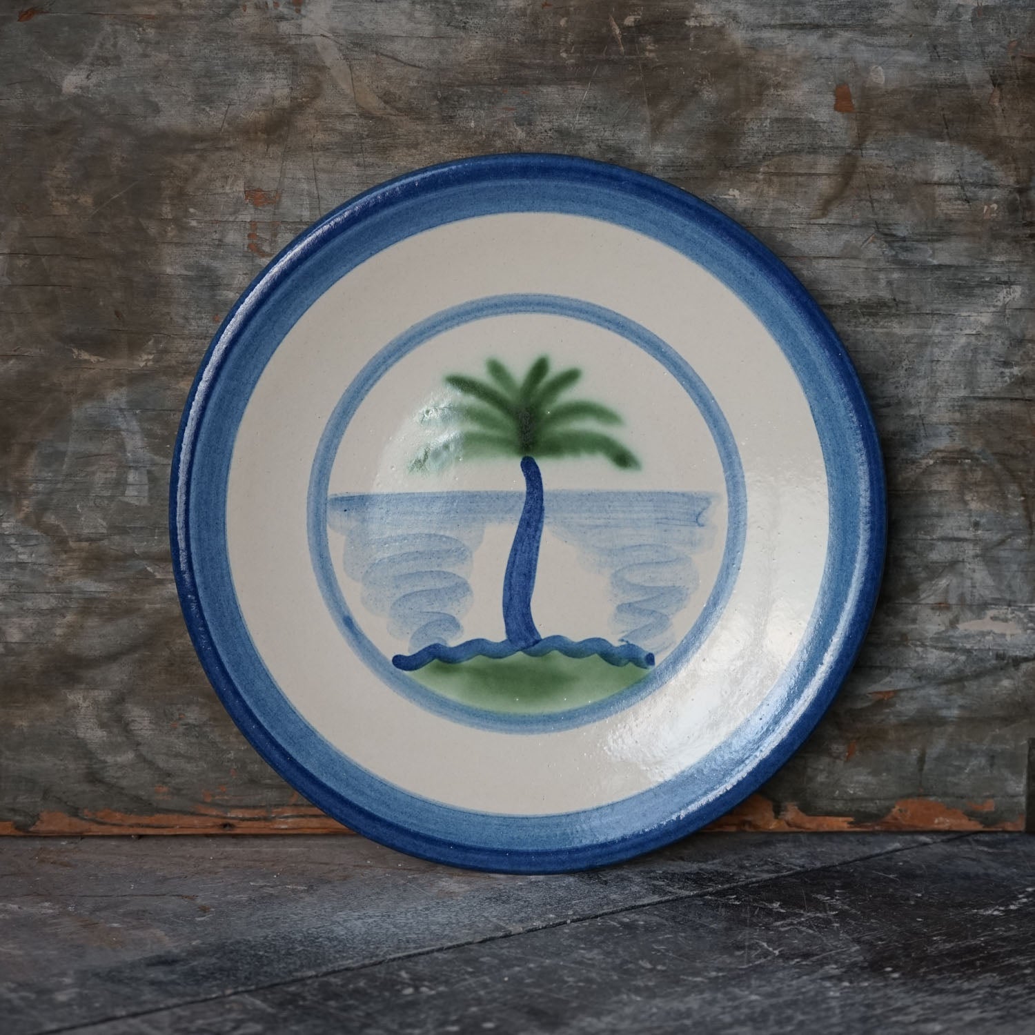 Palm Tree Lunch Plate