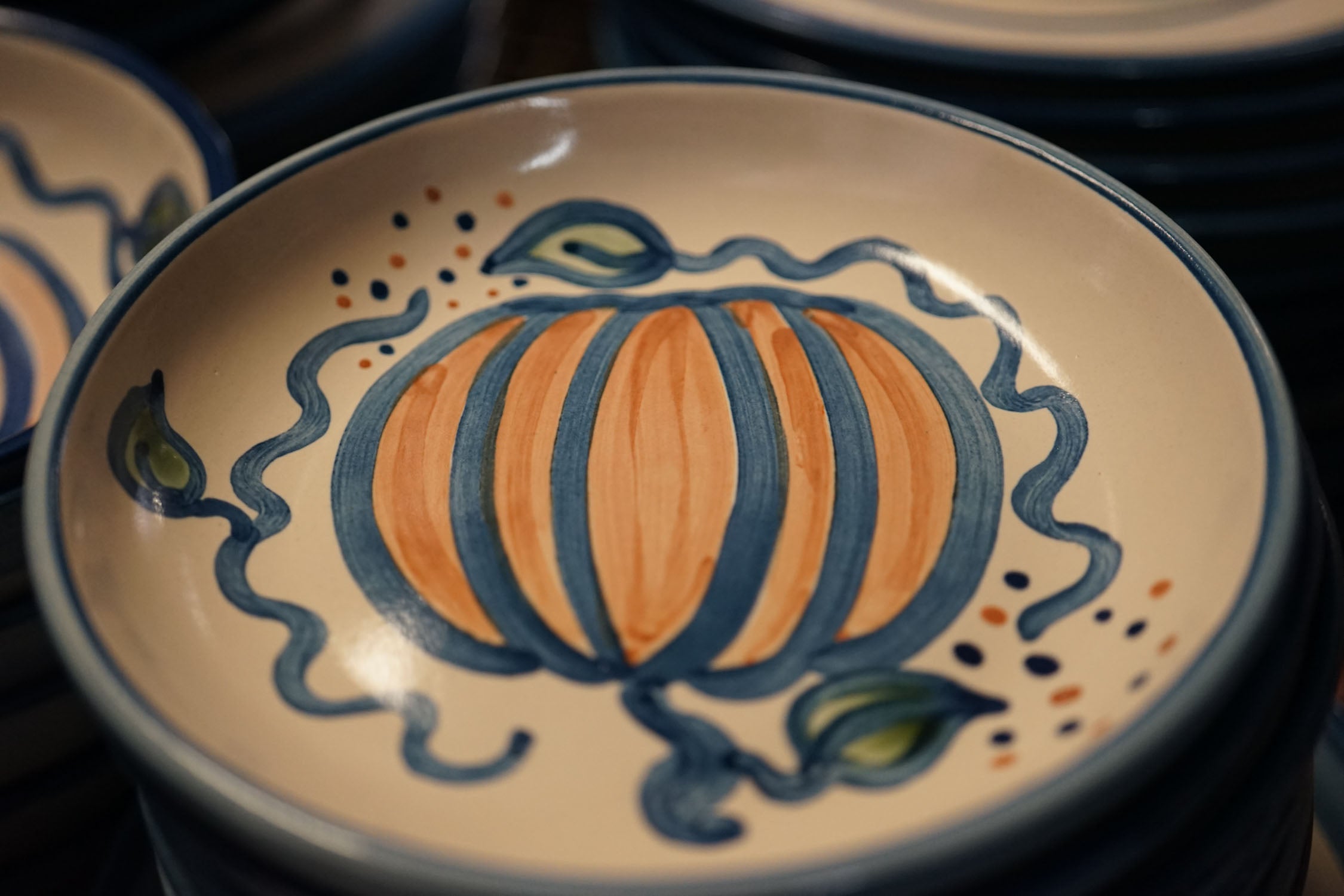 Pasta Plate - Pumpkin