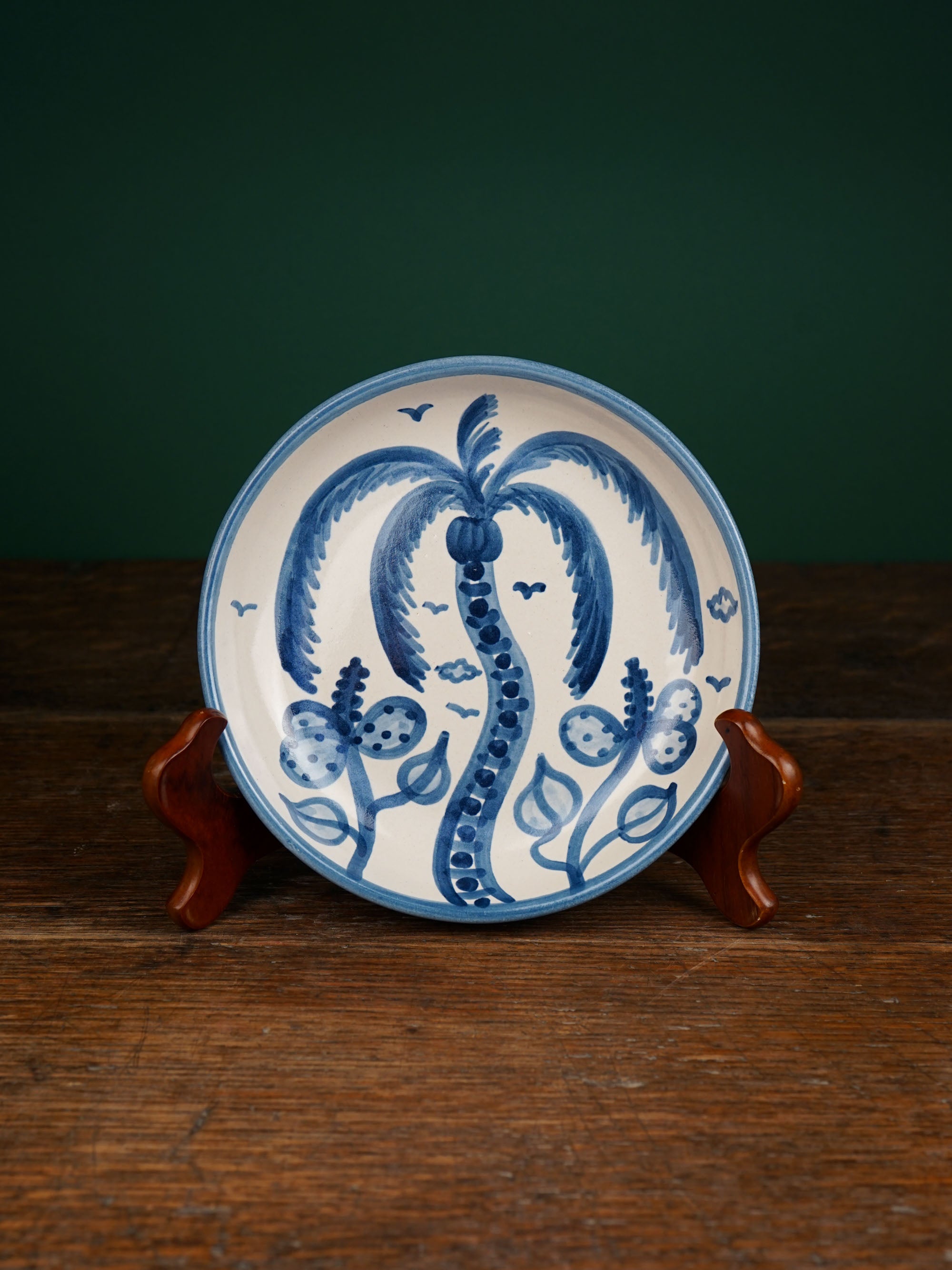 Indigo Palm Pasta Plate