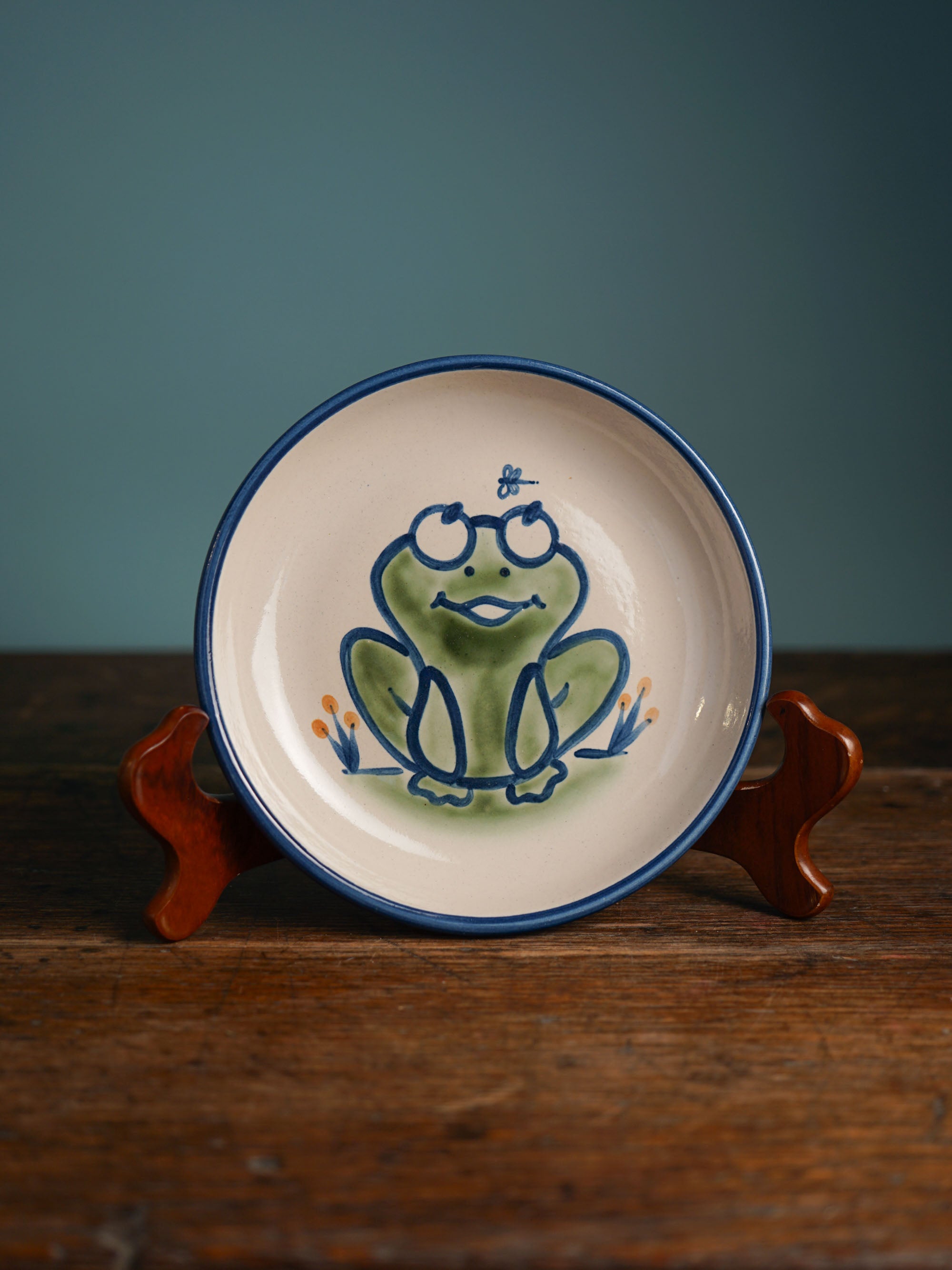 Frog Pasta Plate