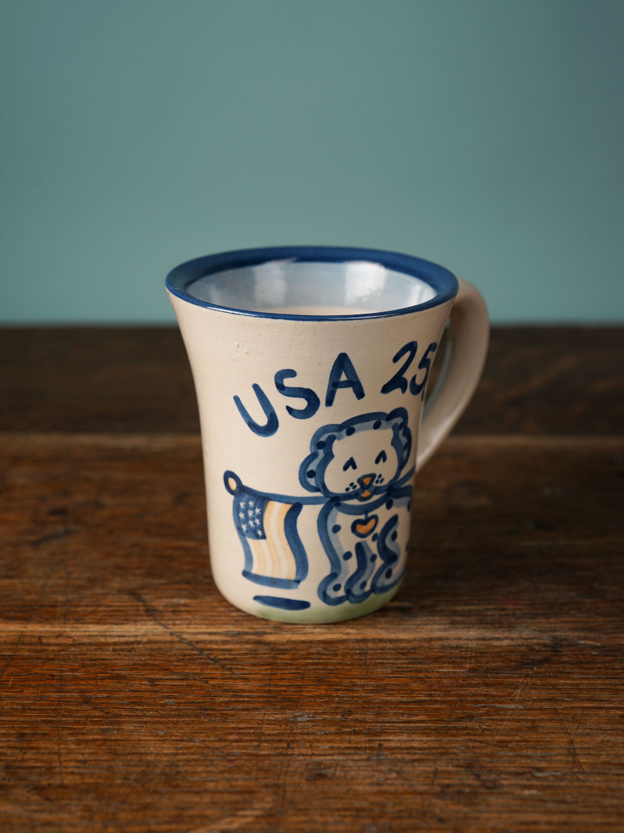Happy 250th Patriotic Pup Flare Mug