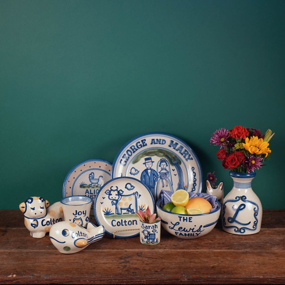 Personalized Pasta Plate