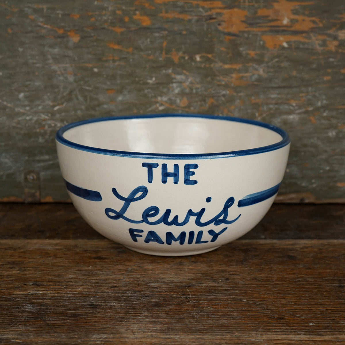 Personalized Daisy Serving Bowl