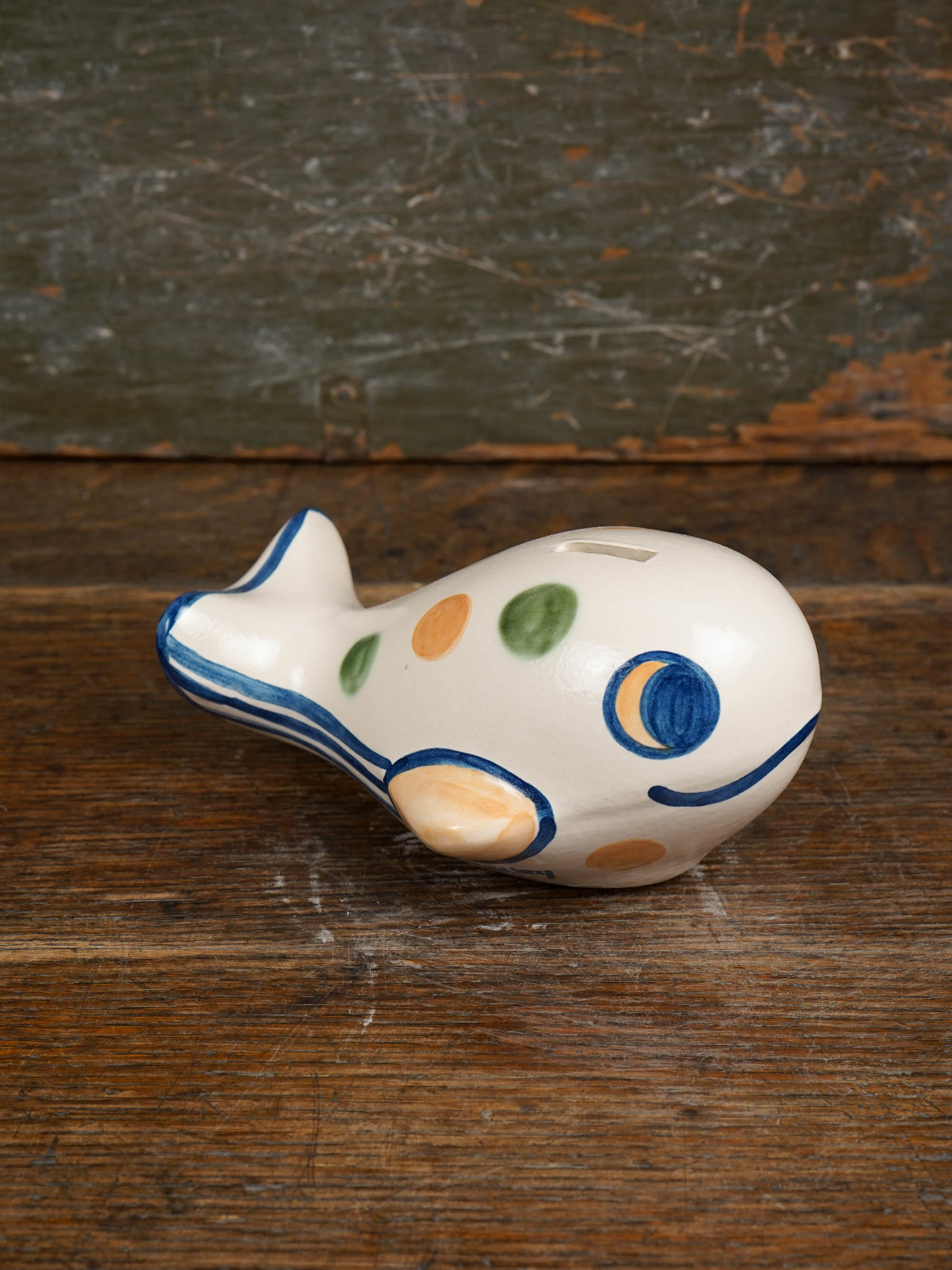 Personalized Country Dot Whale Bank