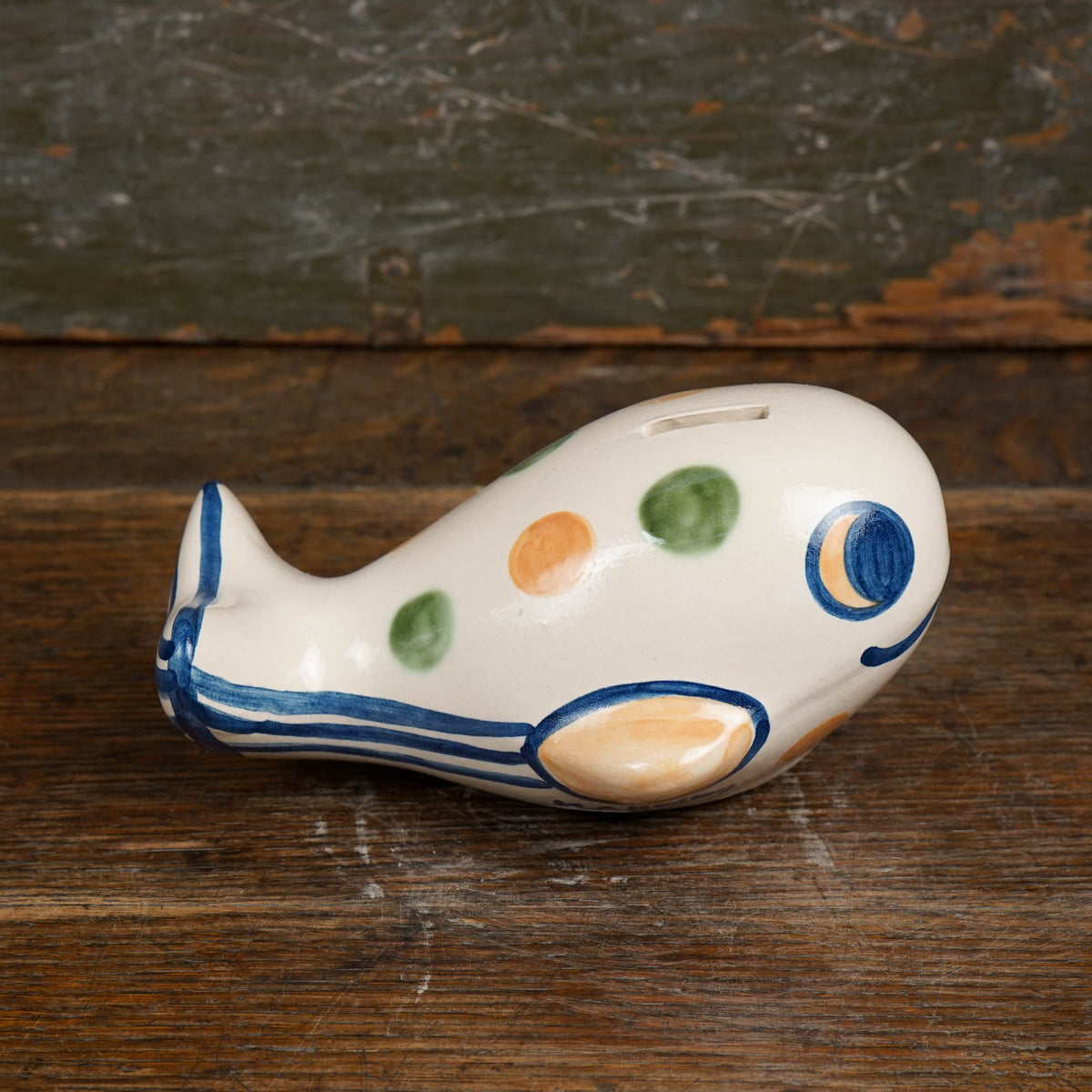 Personalized Country Dot Whale Bank