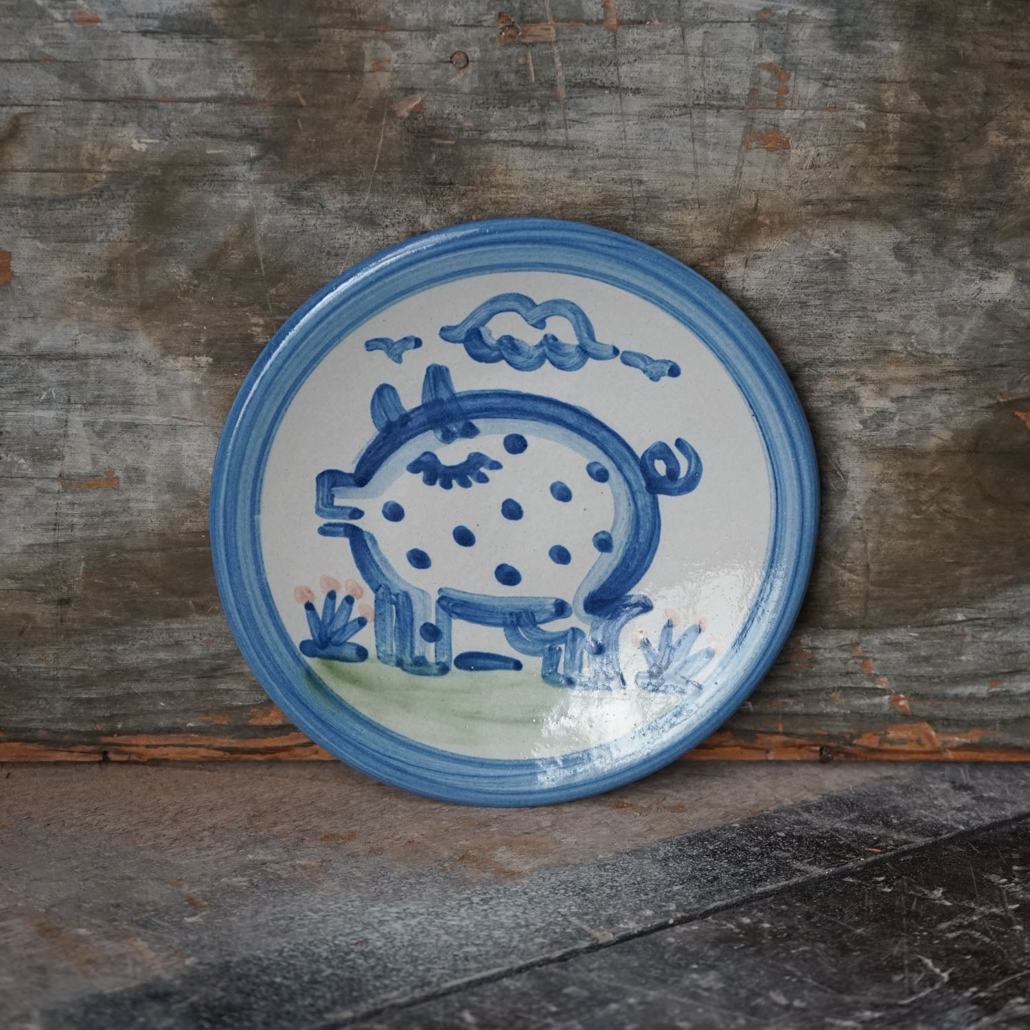 Pig Bread & Butter Plate