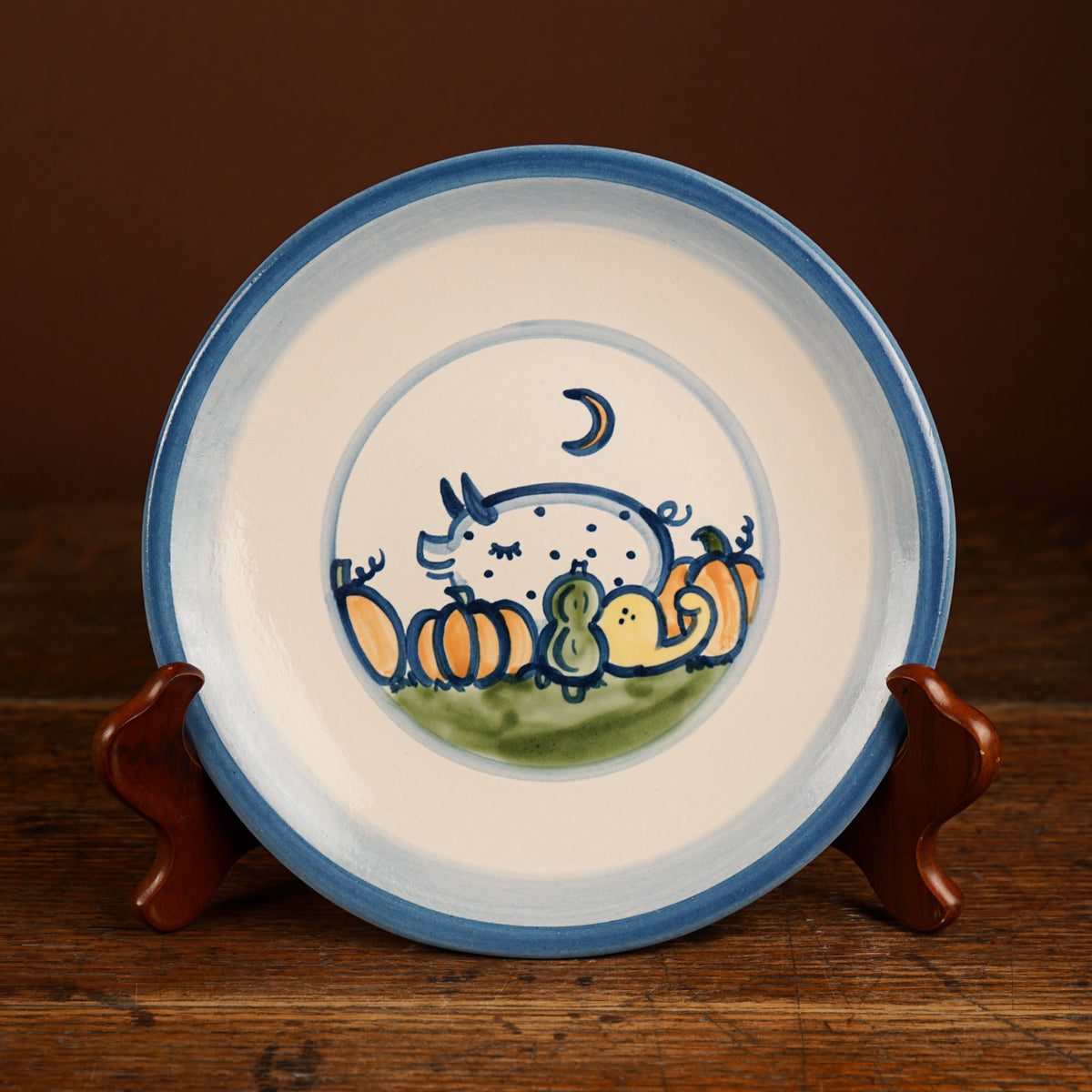 Pig & Pumpkins Lunch Plate