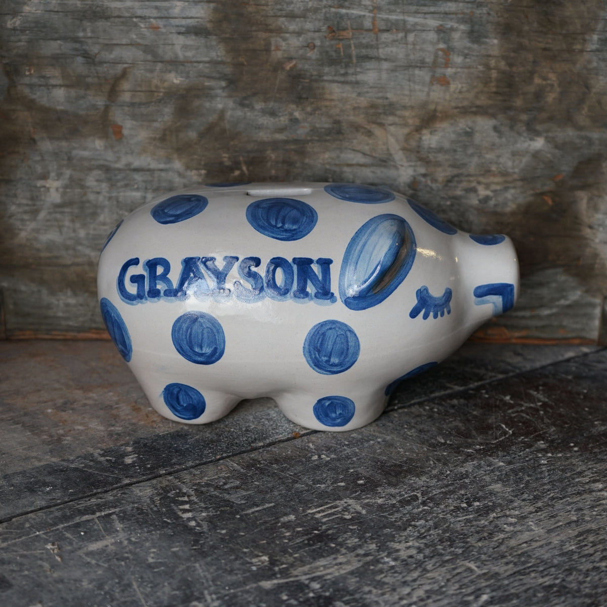 Personalized Piggy Bank