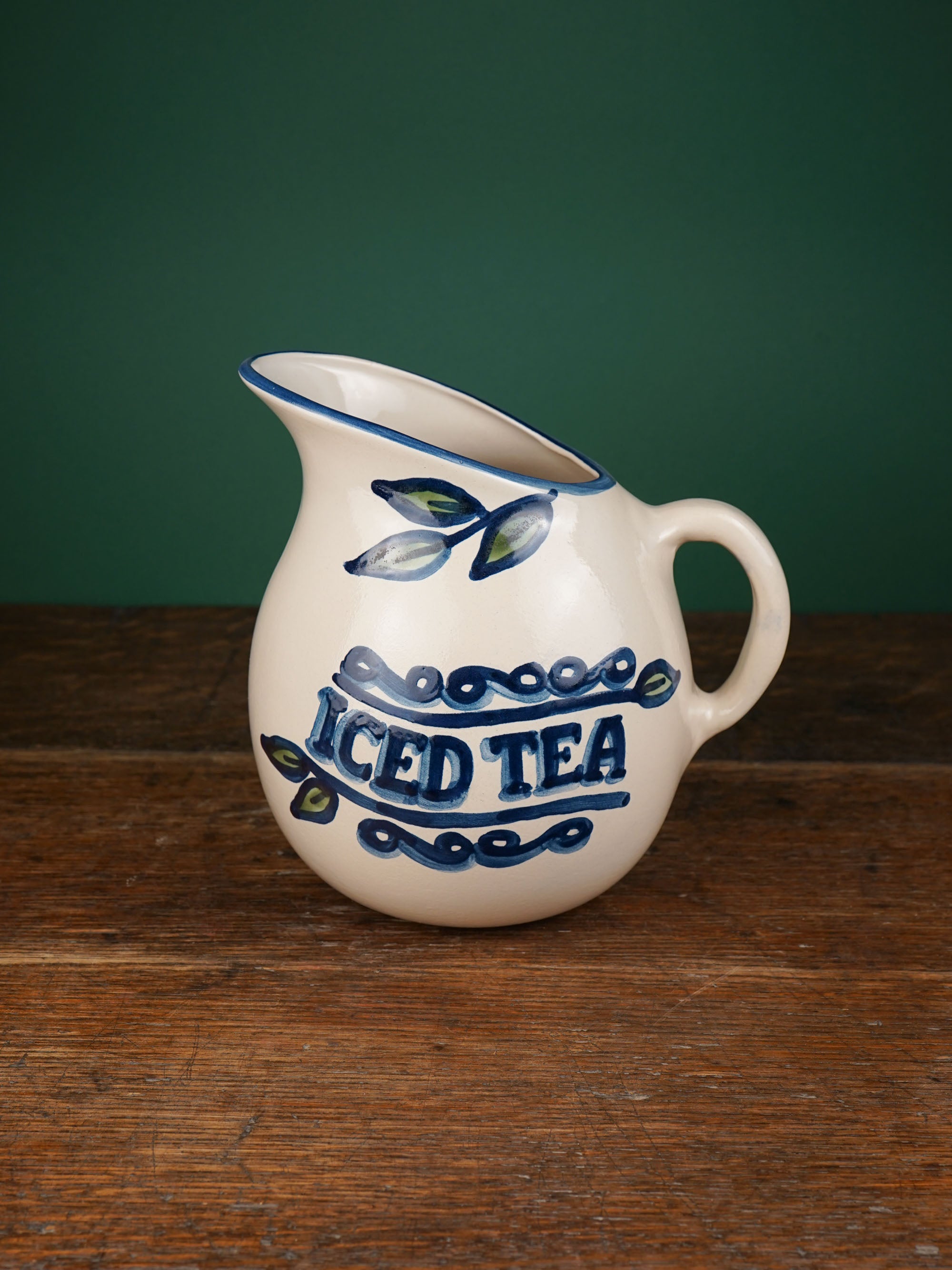Iced Tea Pot Belly Pitcher