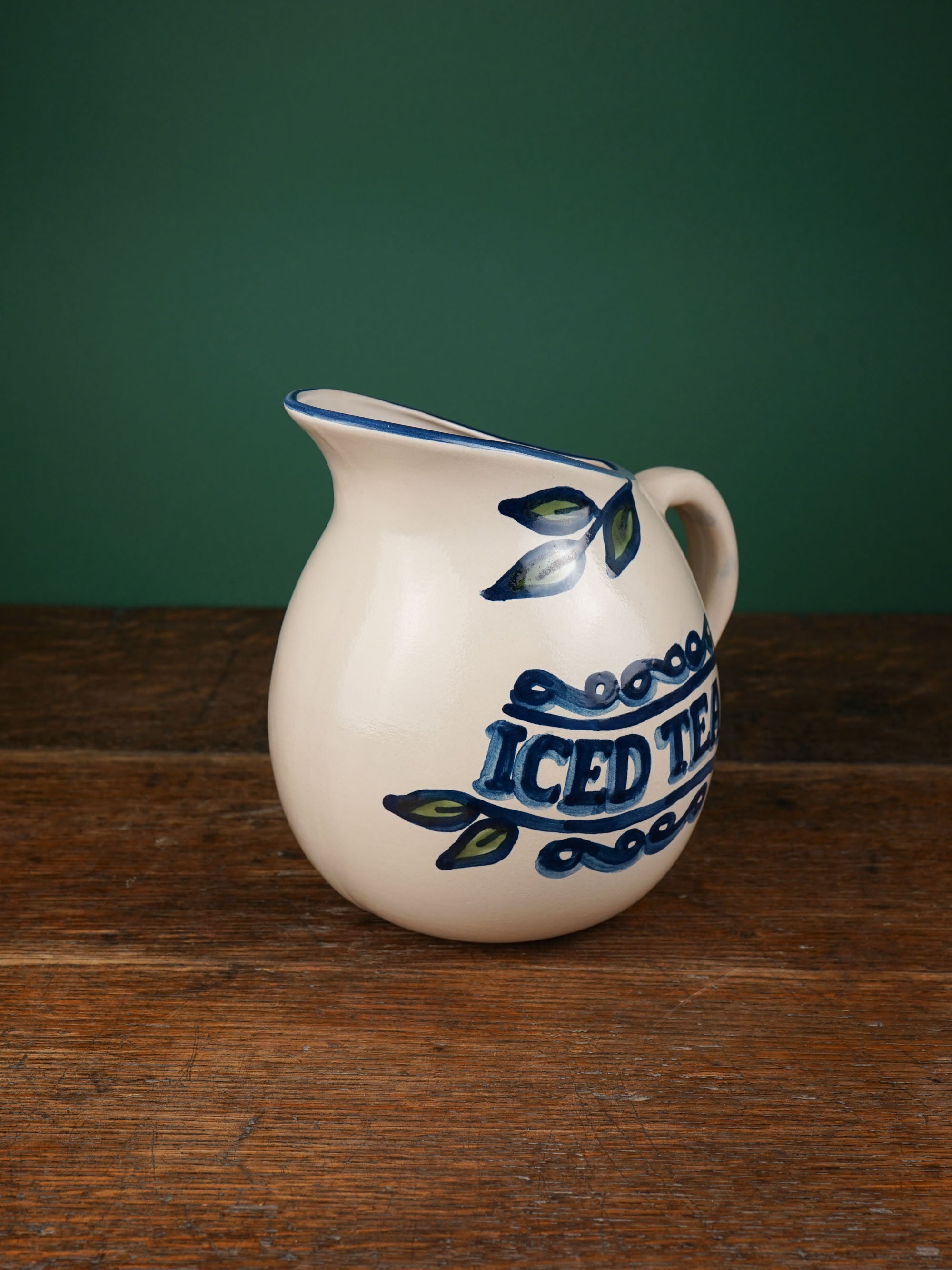 Iced Tea Pot Belly Pitcher