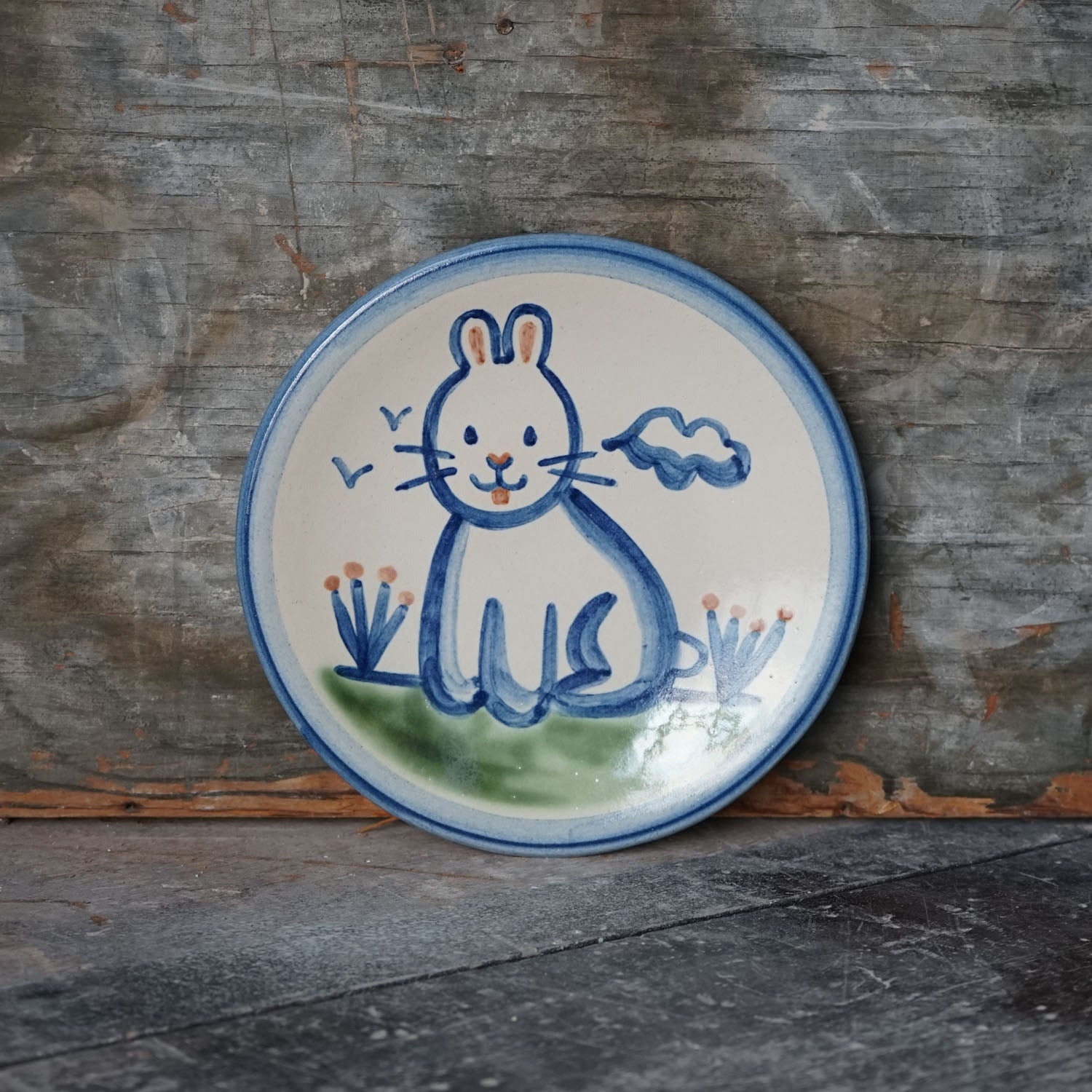 Rabbit Bread & Butter Plate