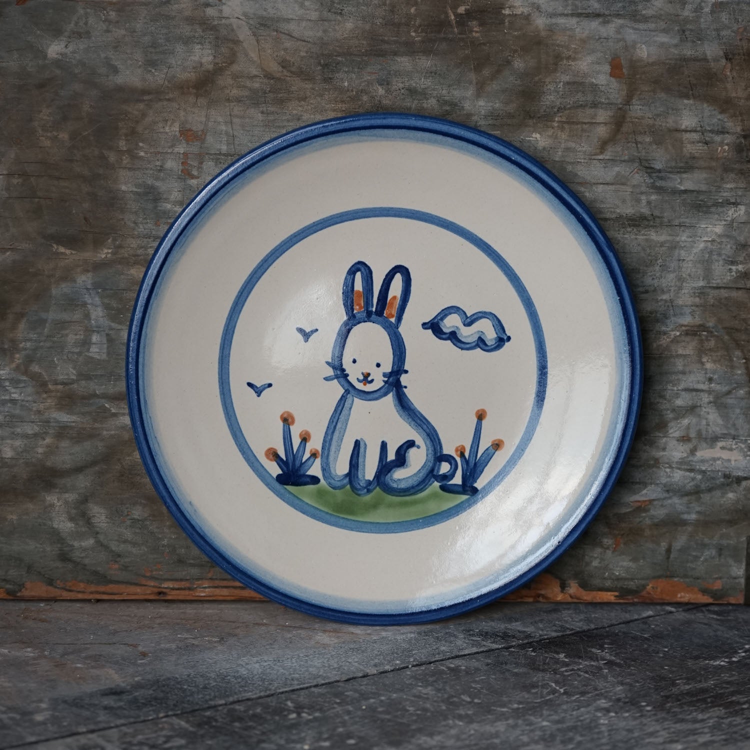 Dinner Plate - Rabbit - SECOND