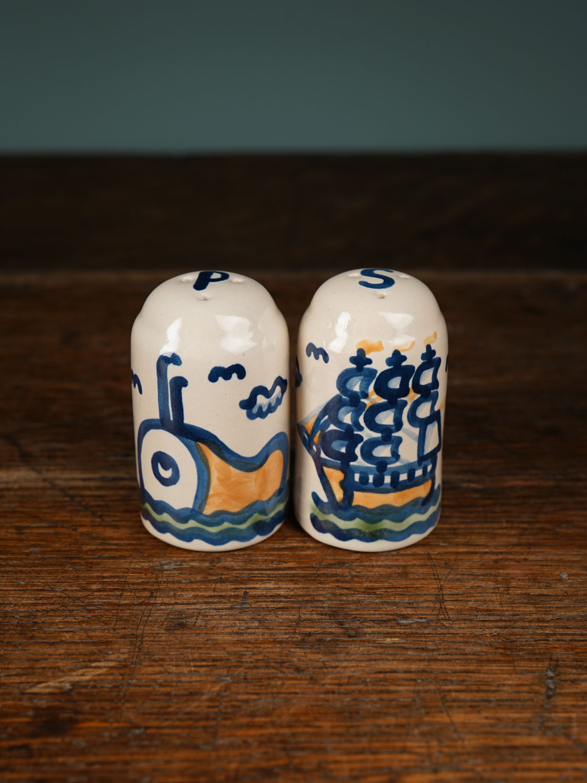 Ship & Whale Salt & Pepper