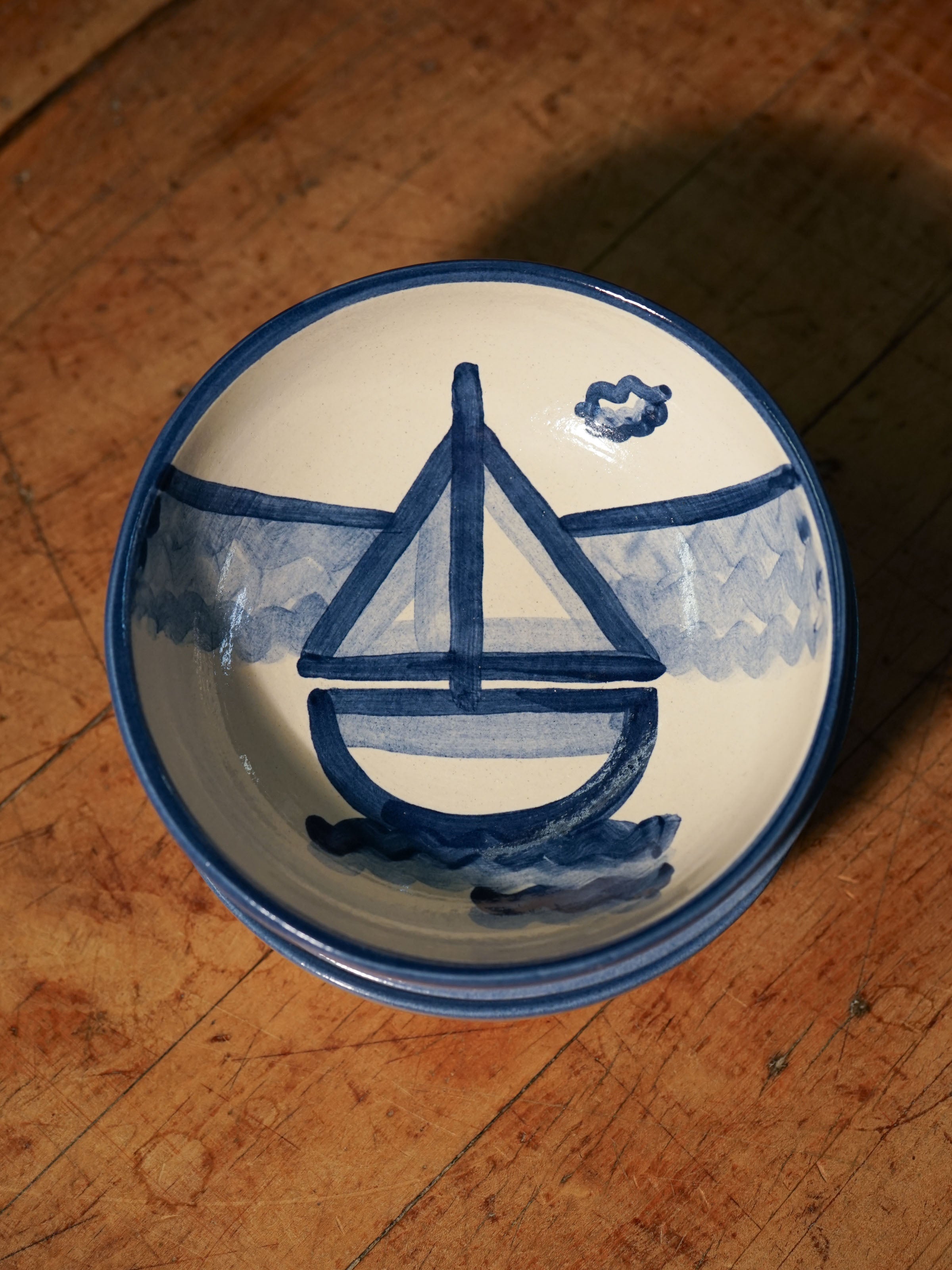 Soup Bowl - Sailboat