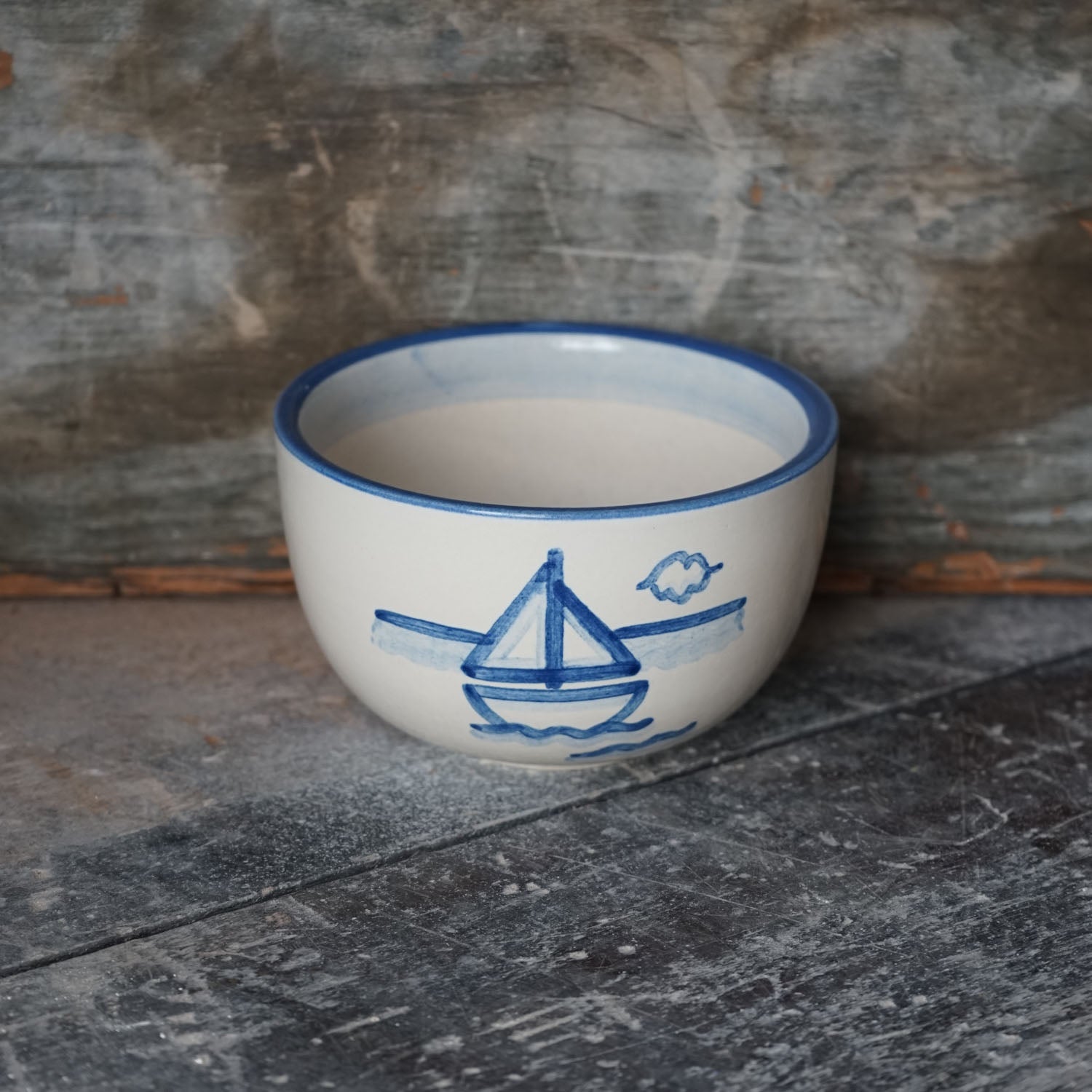 Sailboat Everything Bowl