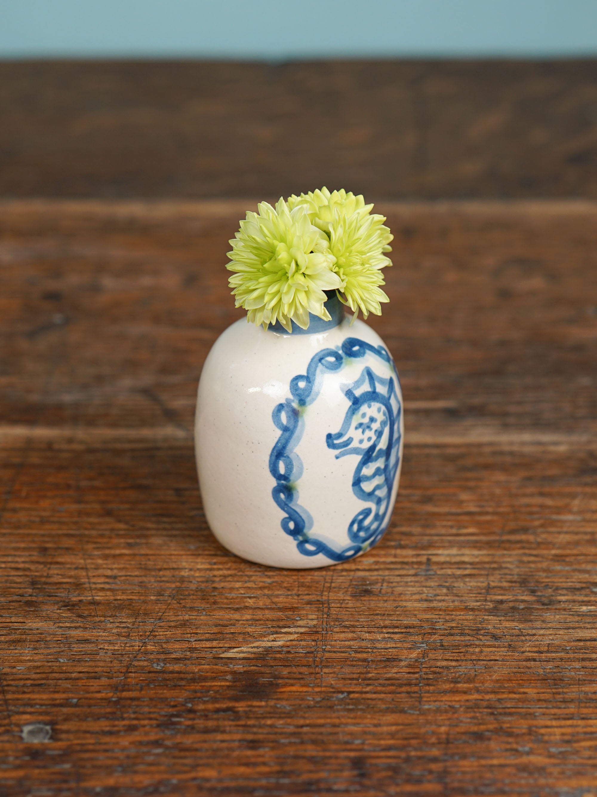 Seahorse Bud Vase