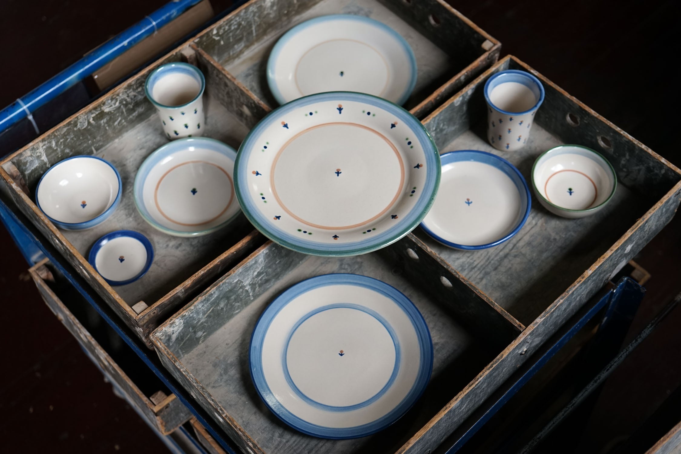 Forget-Me-Not Serving Plate