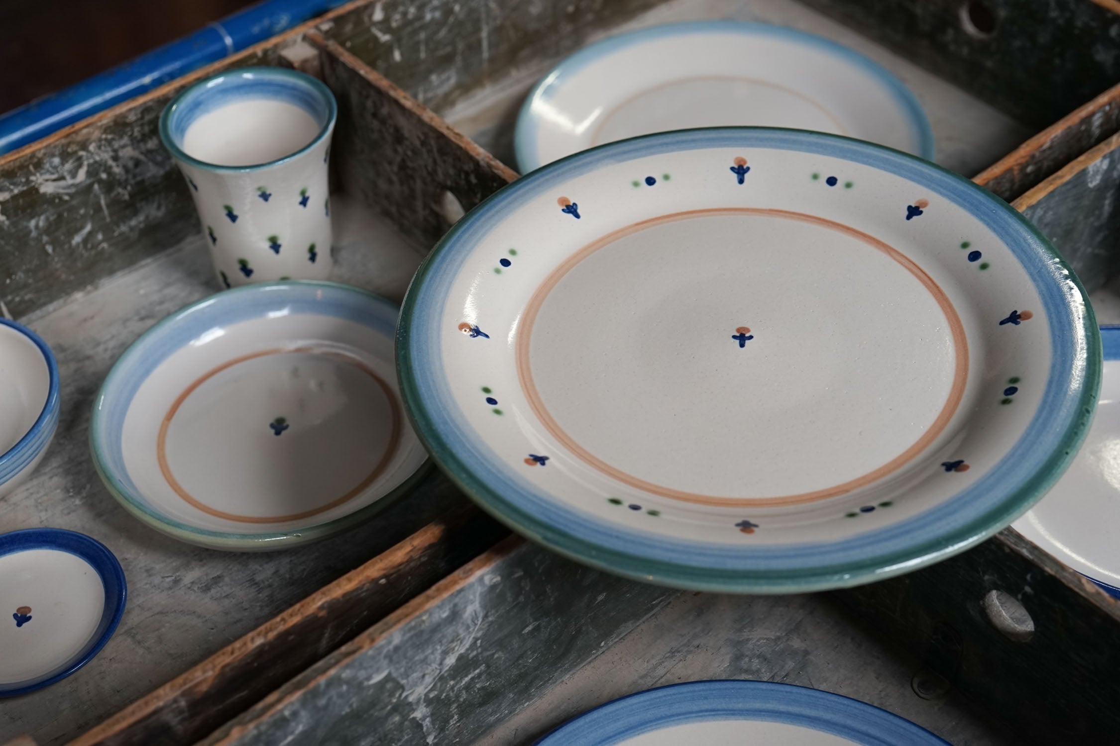 Forget-Me-Not Serving Plate