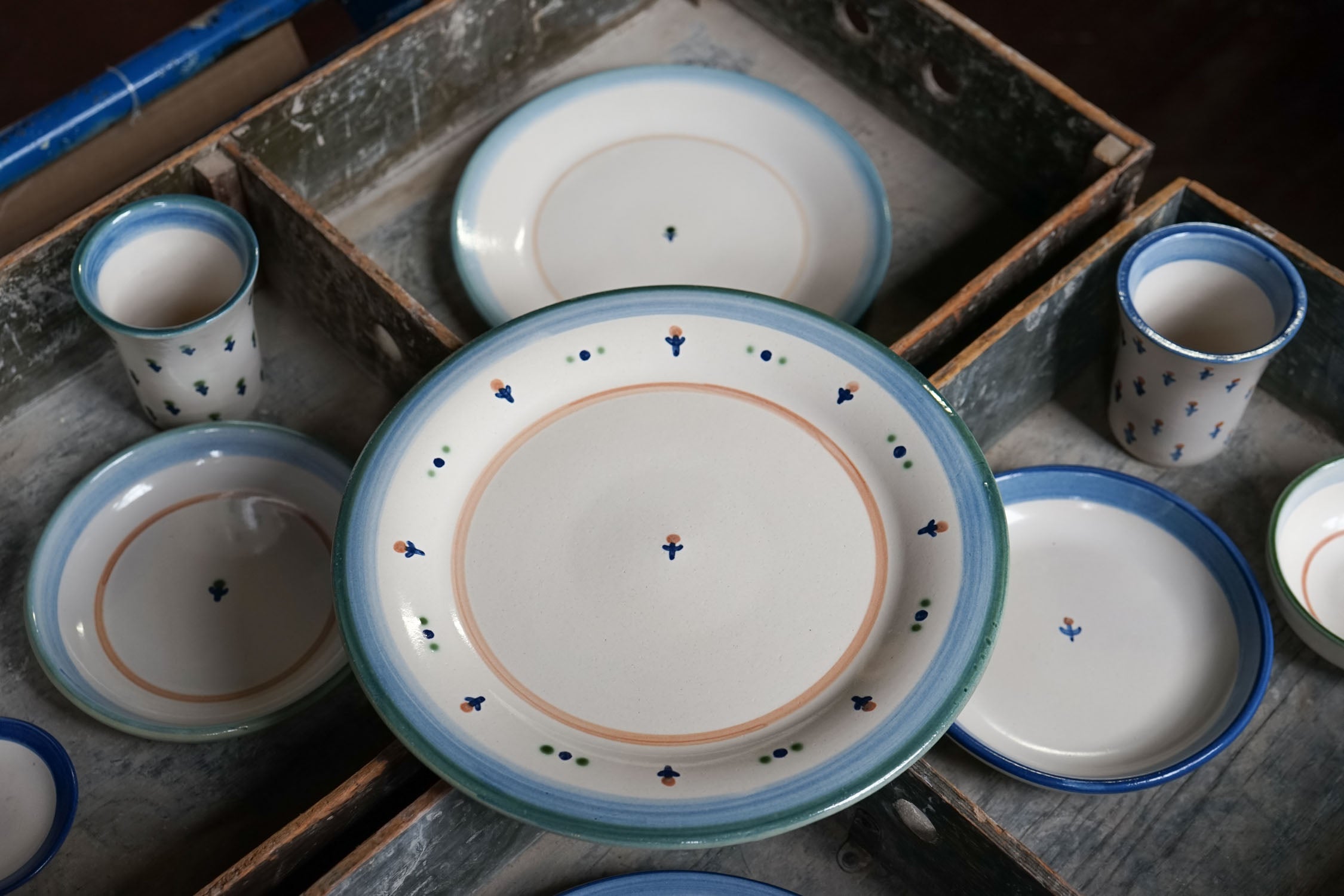 Forget-Me-Not Serving Plate
