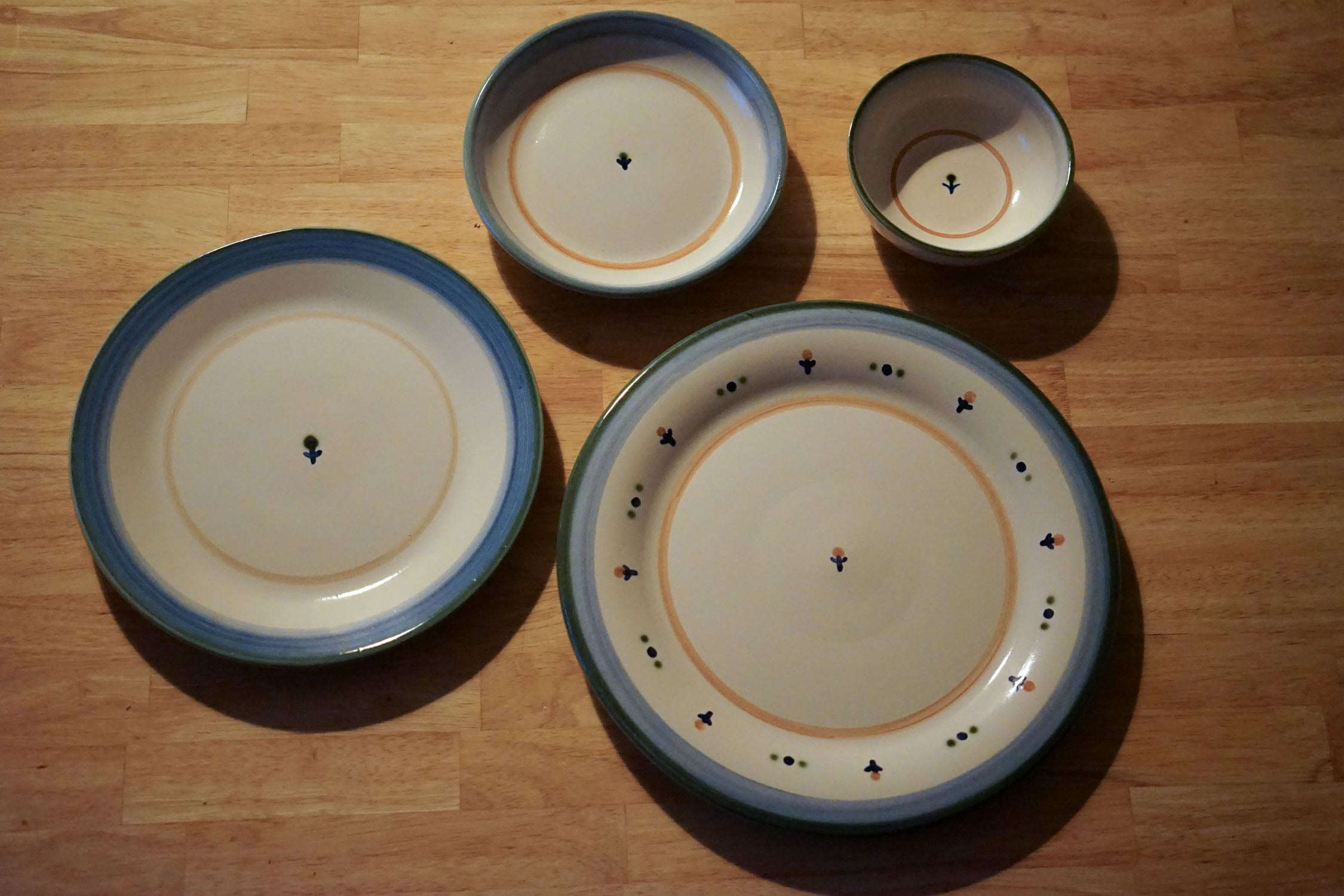 Forget-Me-Not Serving Plate