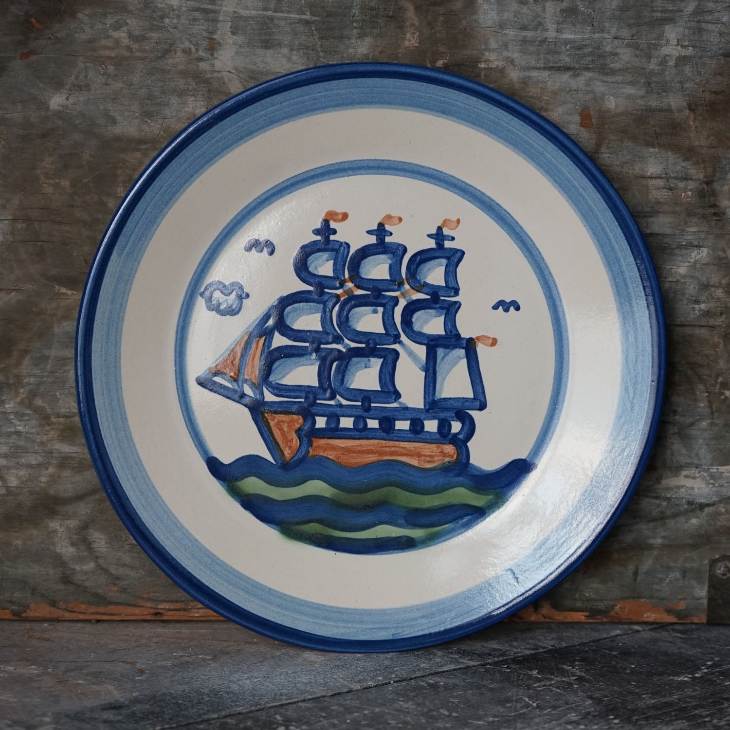 Ship Dinner Plate
