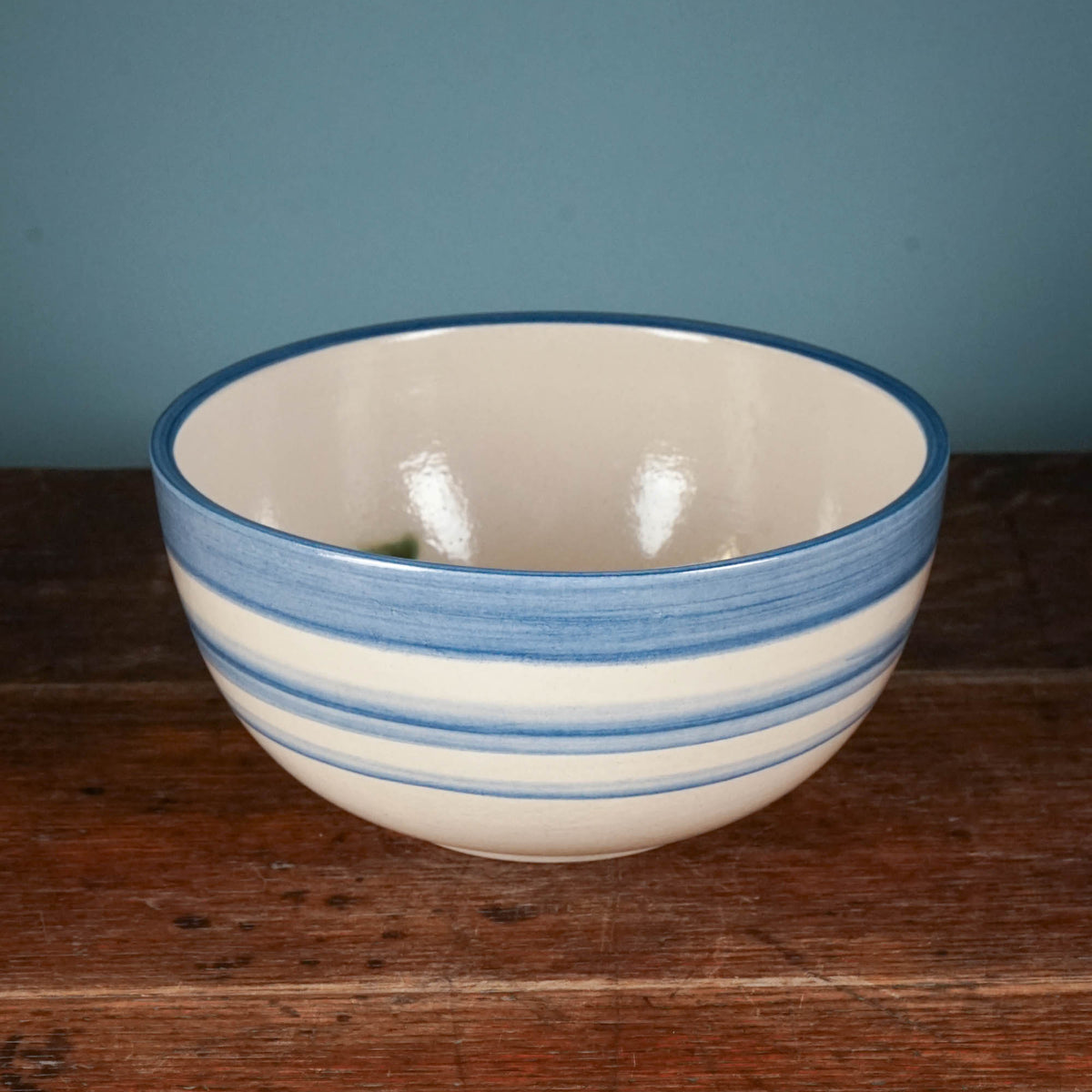 Blue Horse Serving Bowl