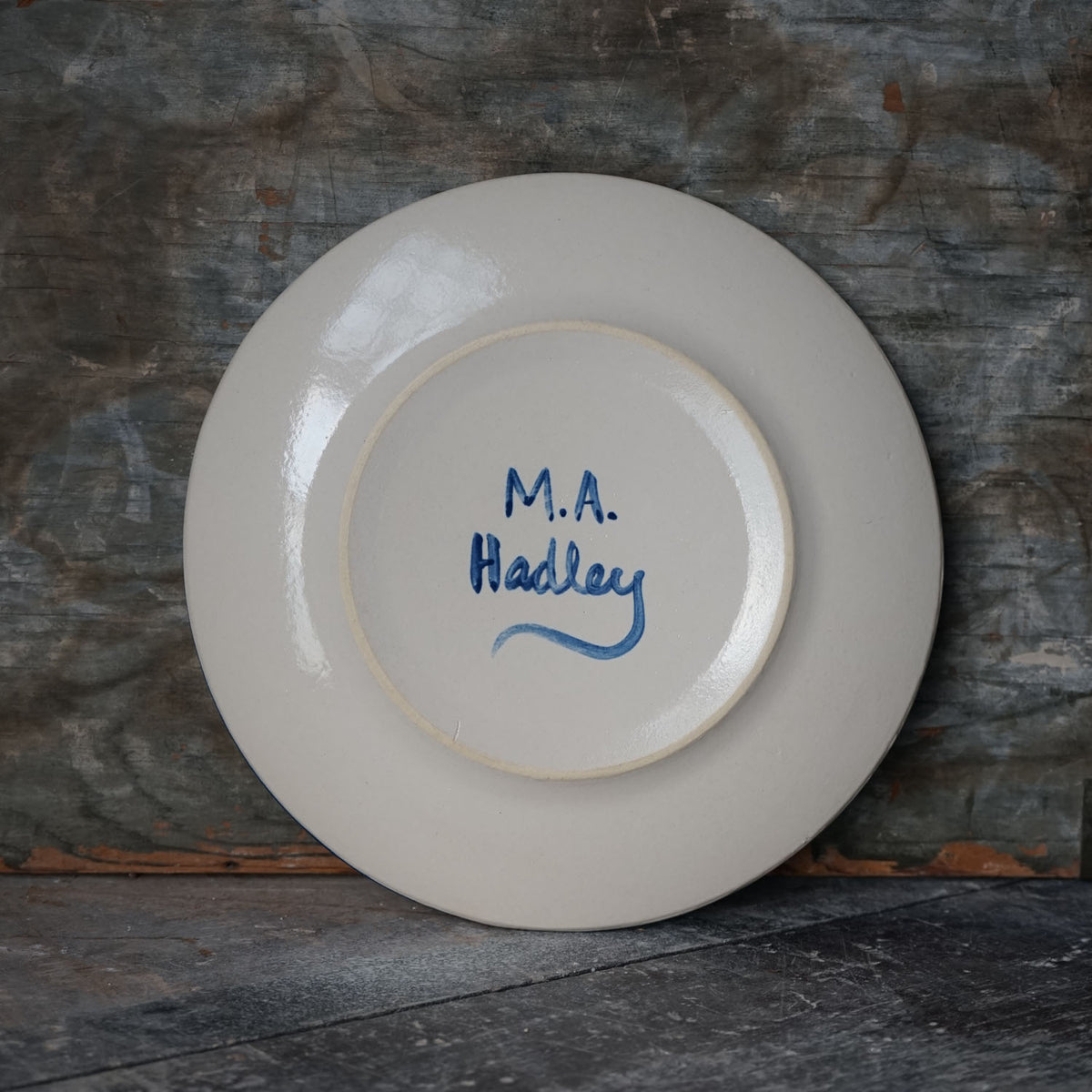 Blue Horse Lunch Plate
