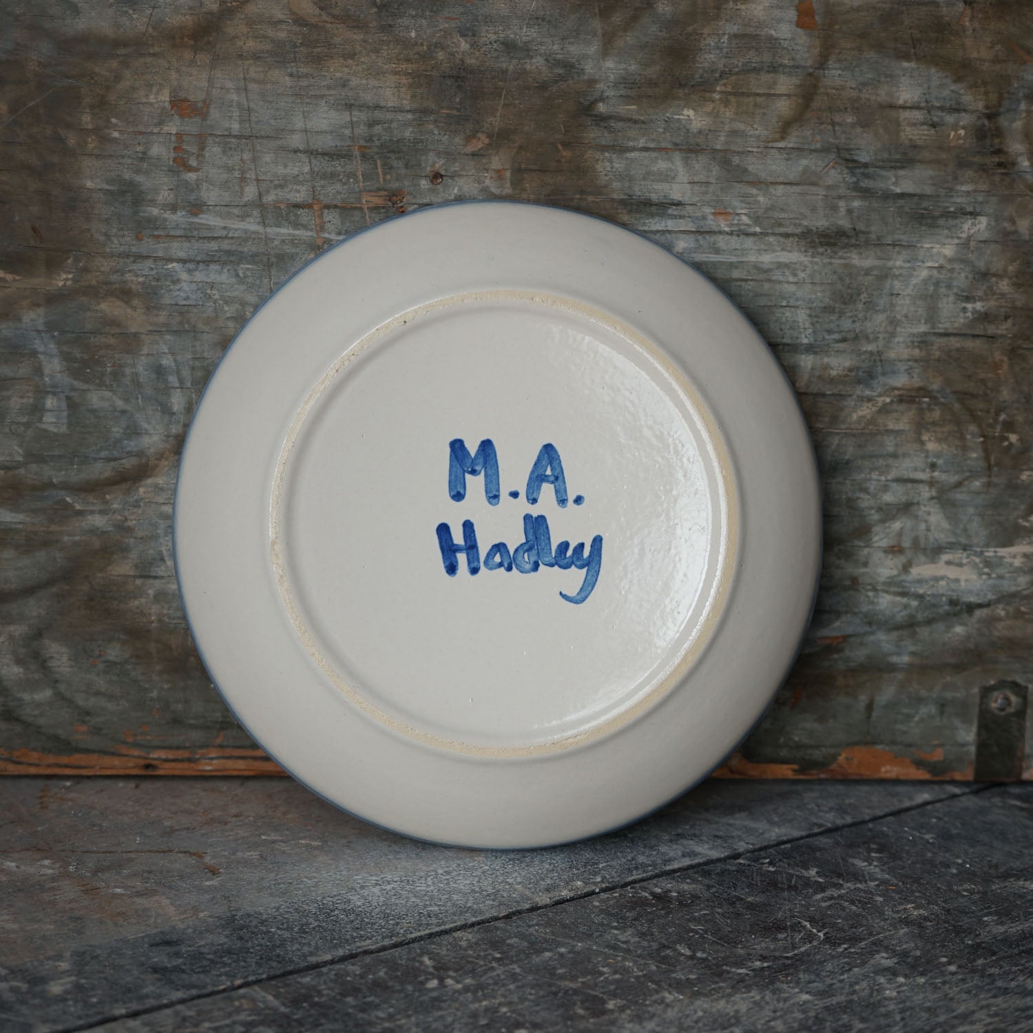 Blue Horse Pasta Plate