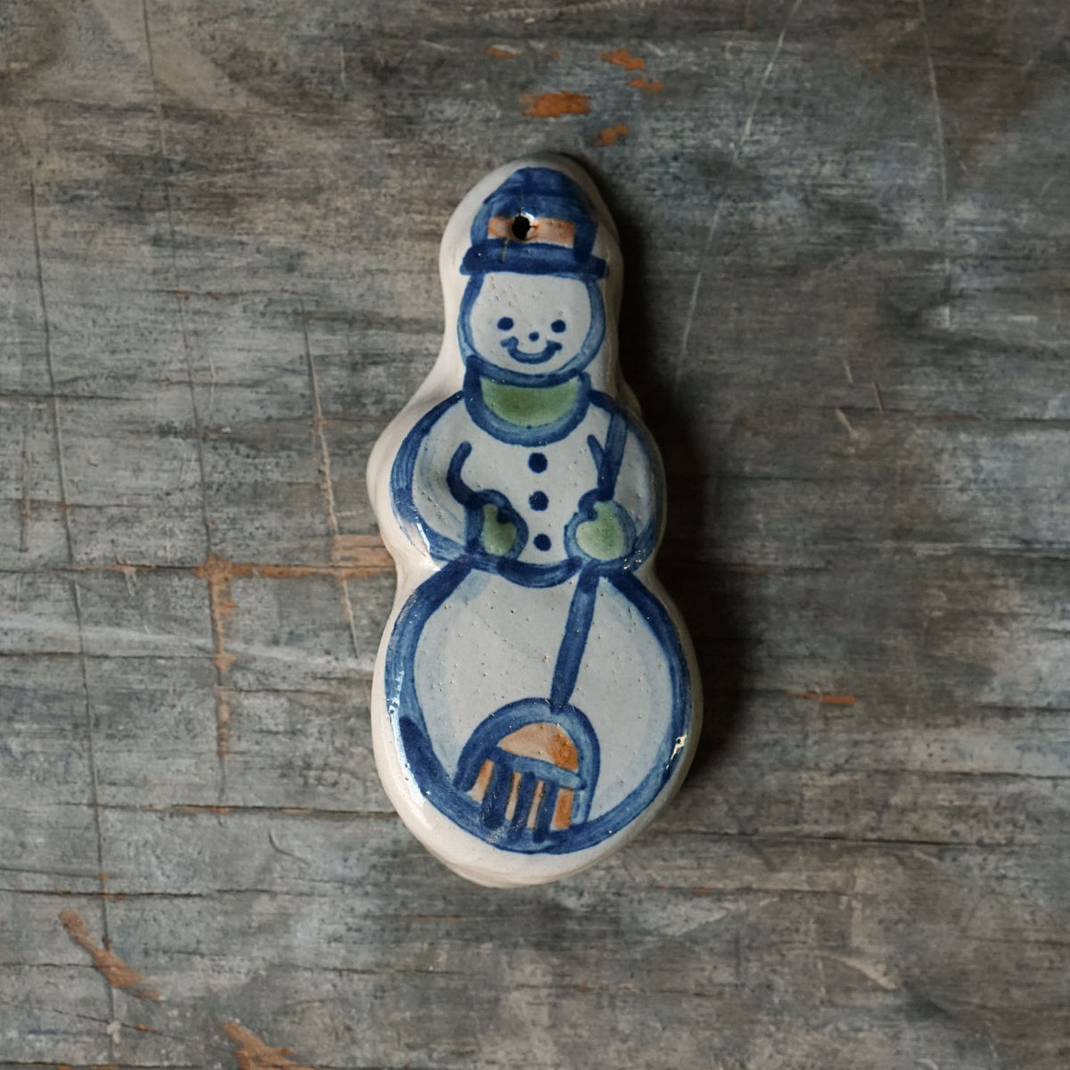 Snowman Shaped Ornament