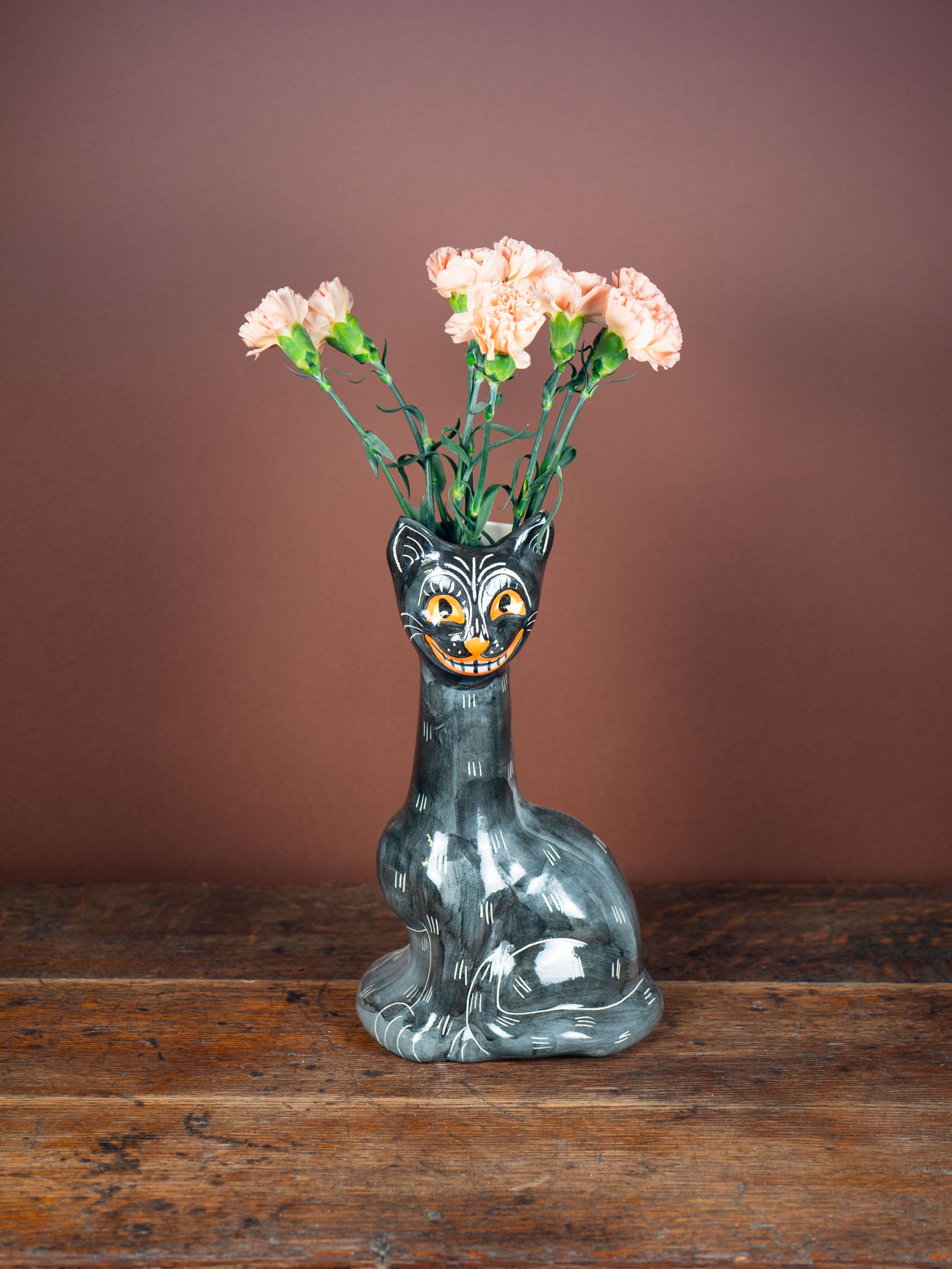 Salem Tall Cat Vase