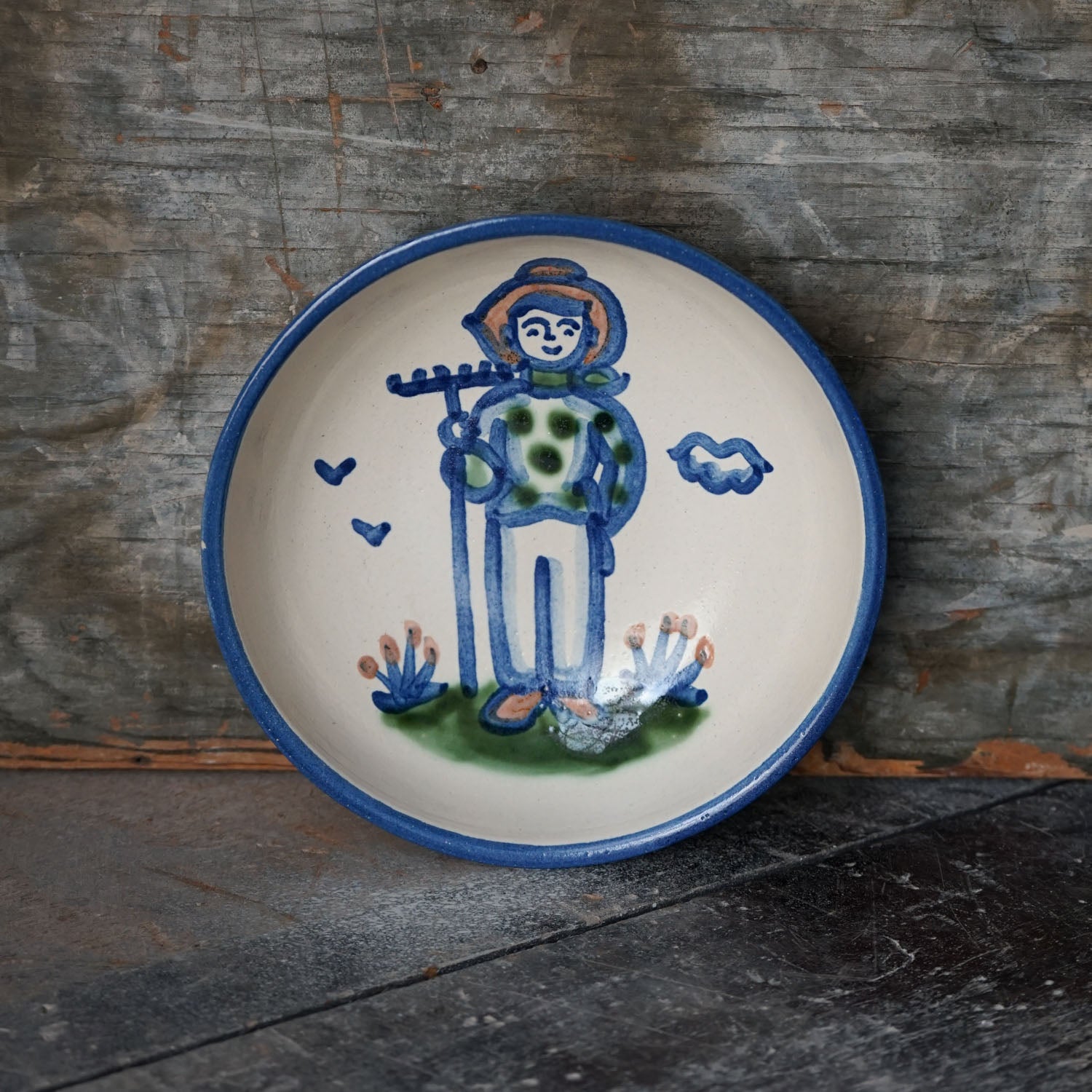 Soup Bowl - Farmer Man