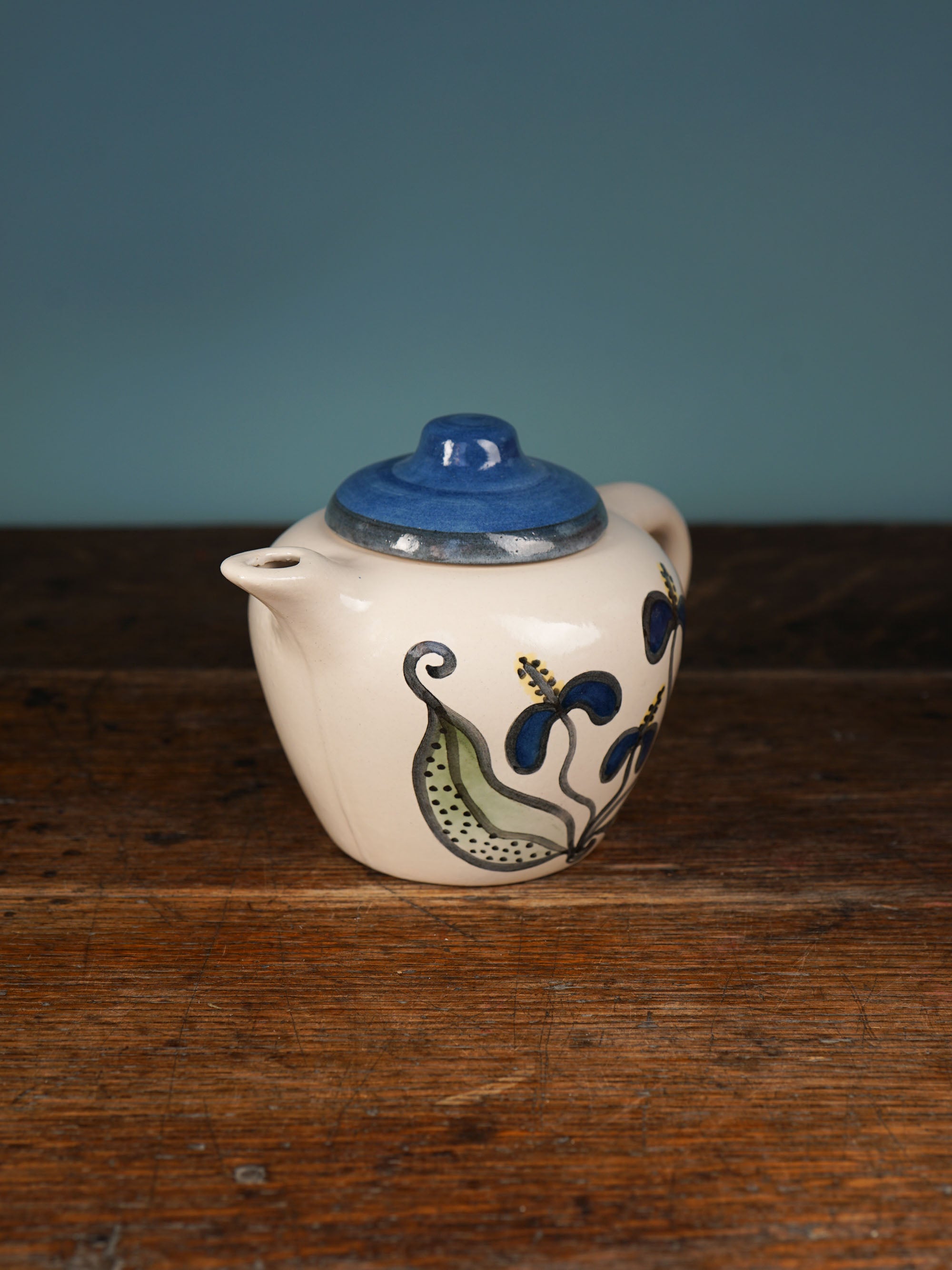 Painter's Choice Mid-Century Flower Teapot