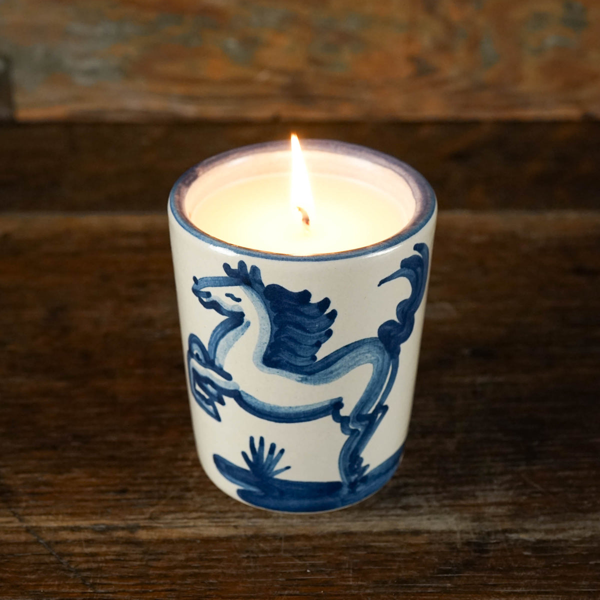 Blue Horse Julep Candle