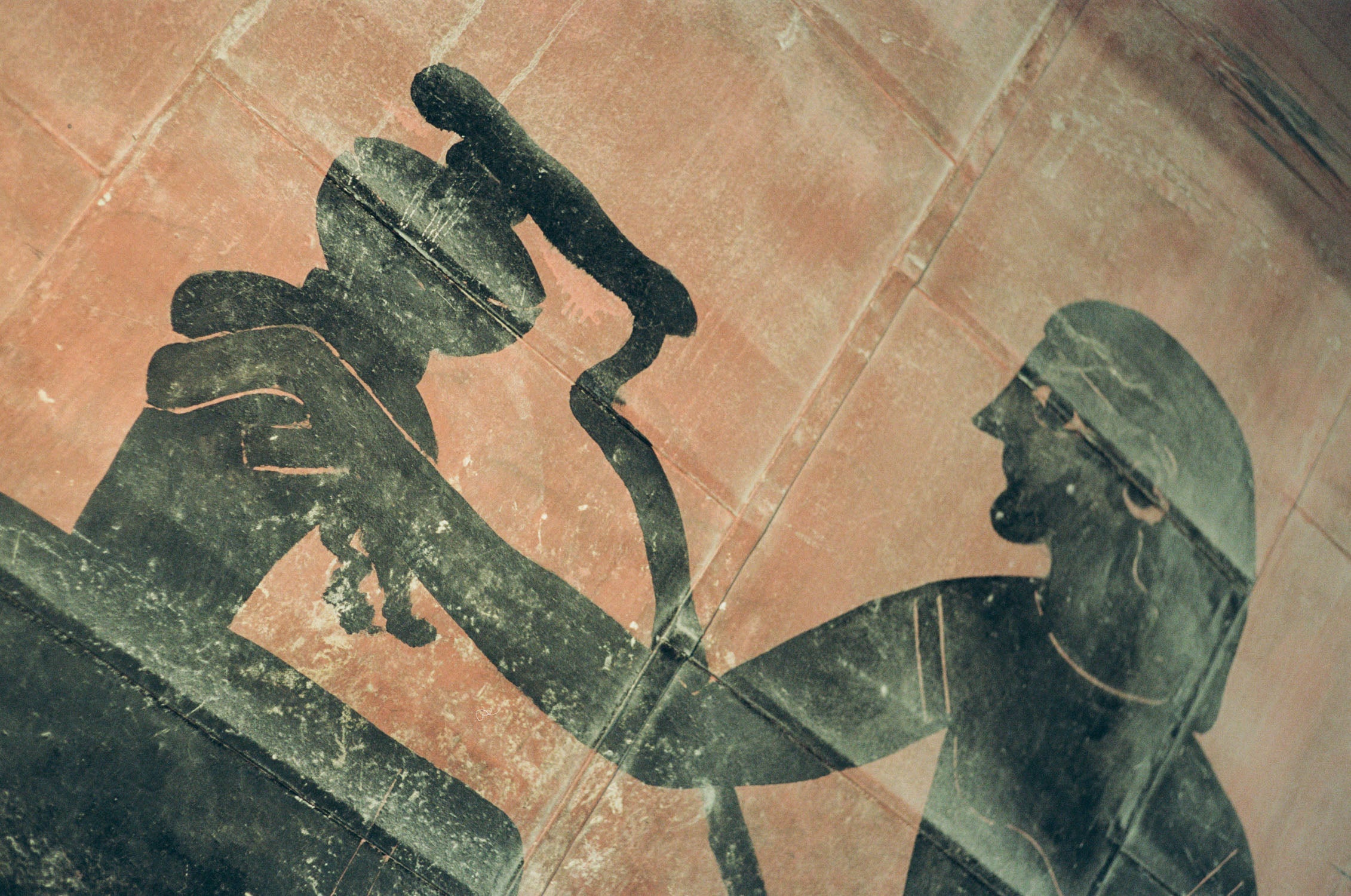 The Amphora Potter - Mary Alice Original Mural