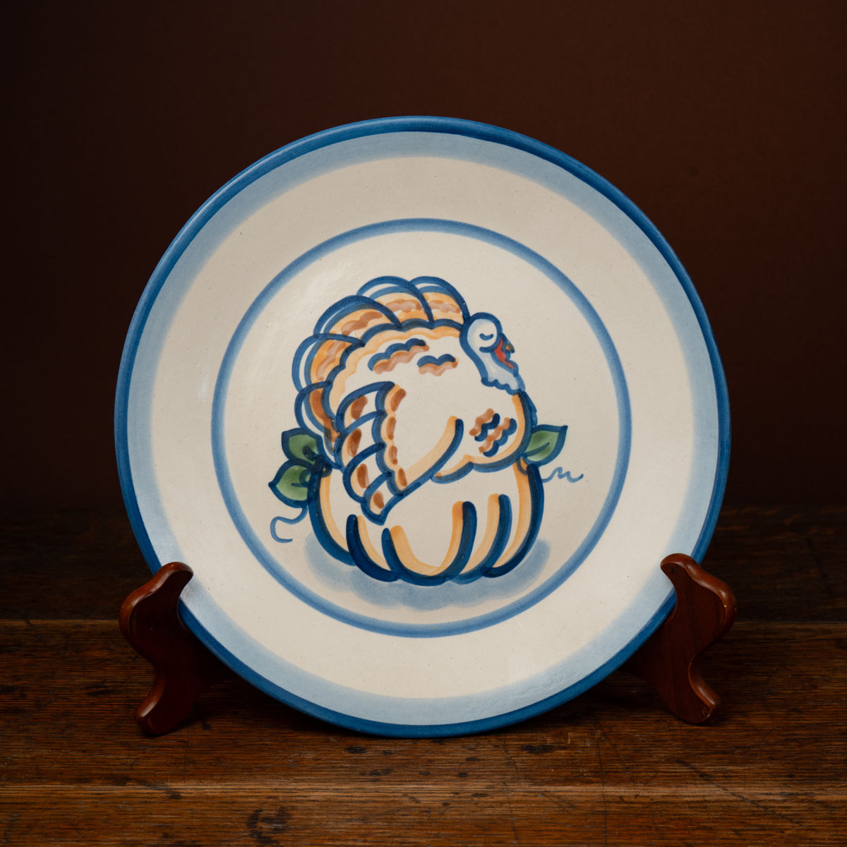 Harvest Turkey Dinner Plate