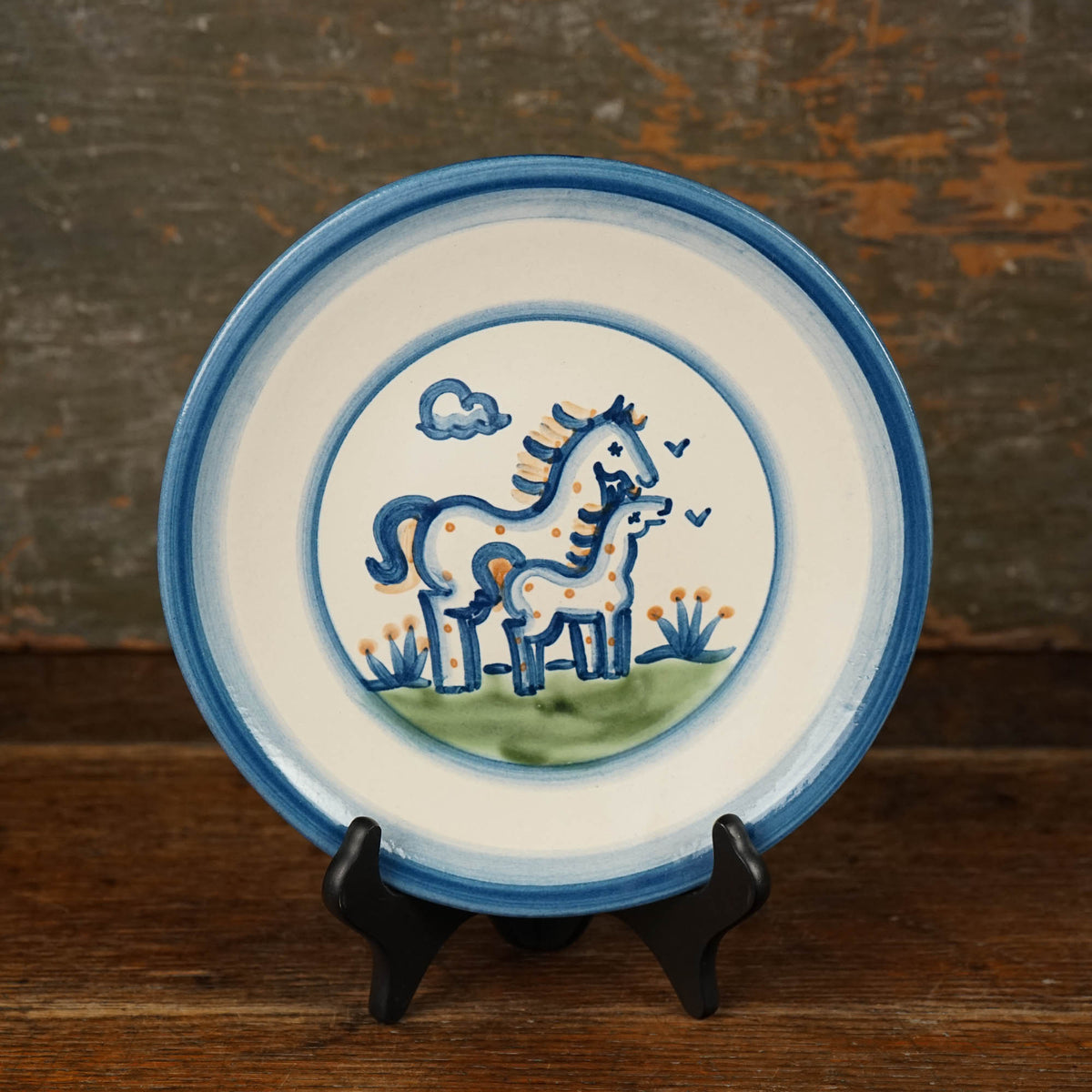 Horse and Foal Lunch Plate
