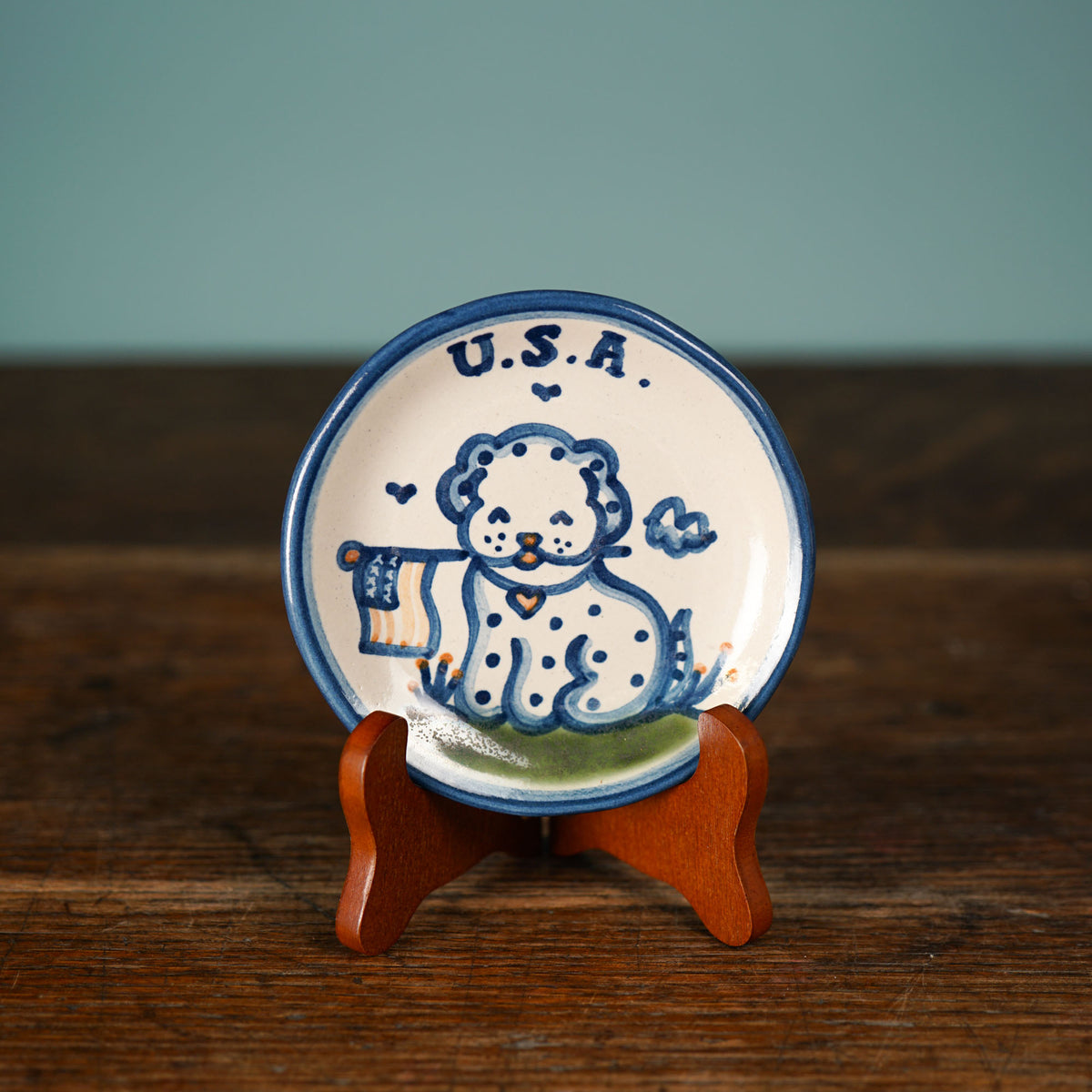 Patriotic Pup Coaster