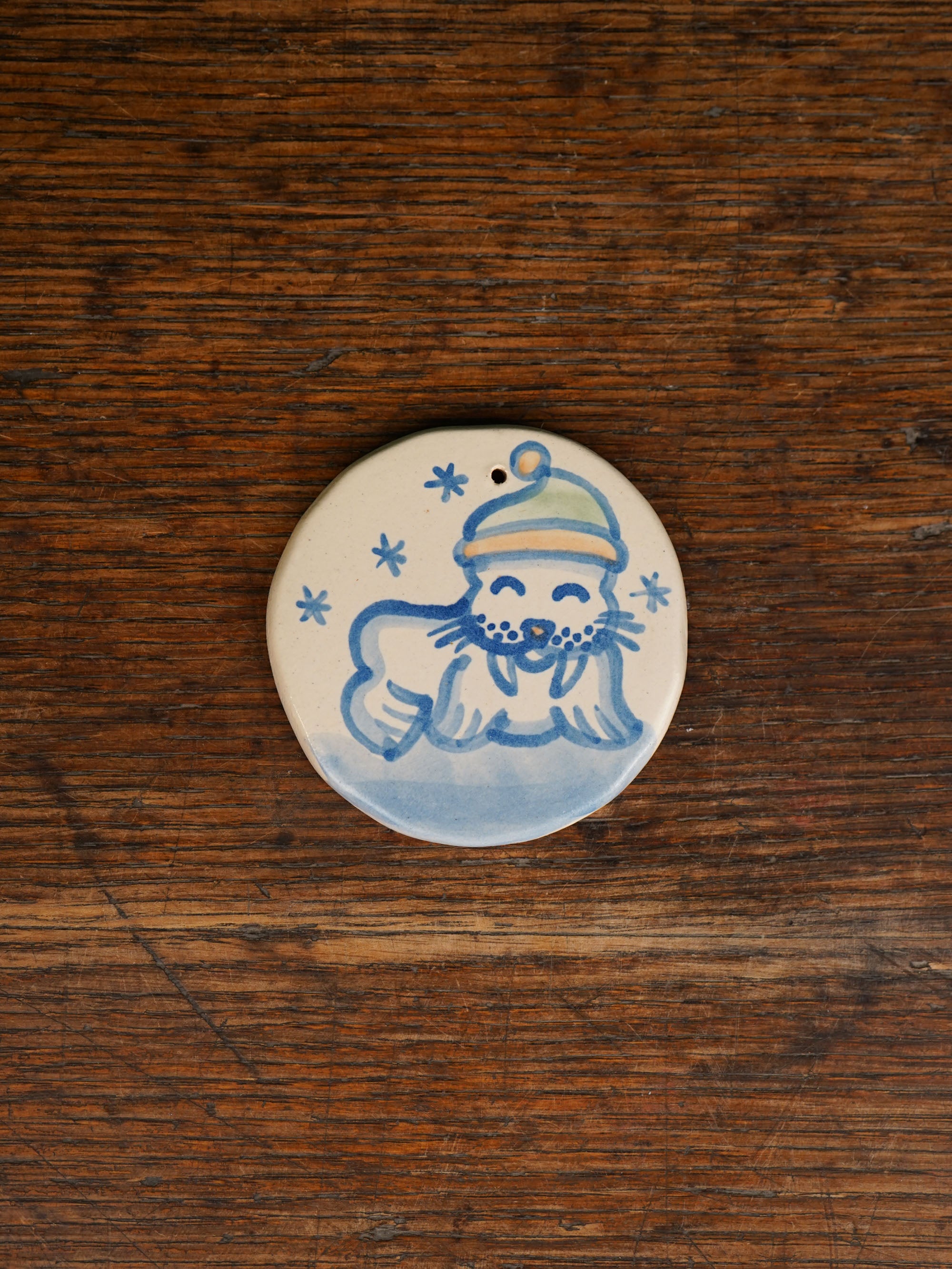 Walrus Polar Pal Round Ornament