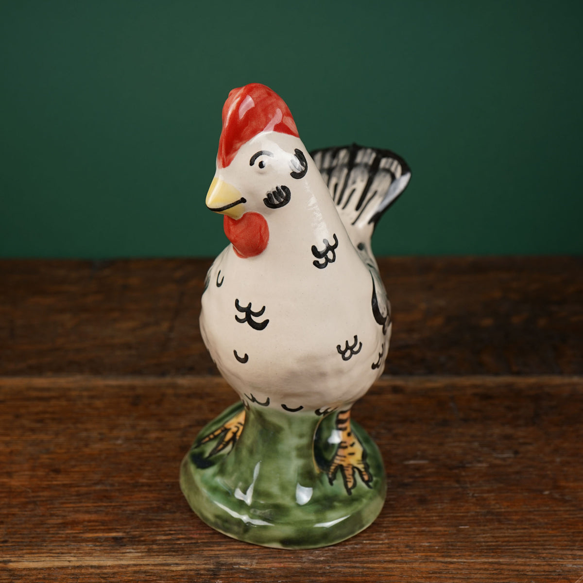 White Feather Rooster