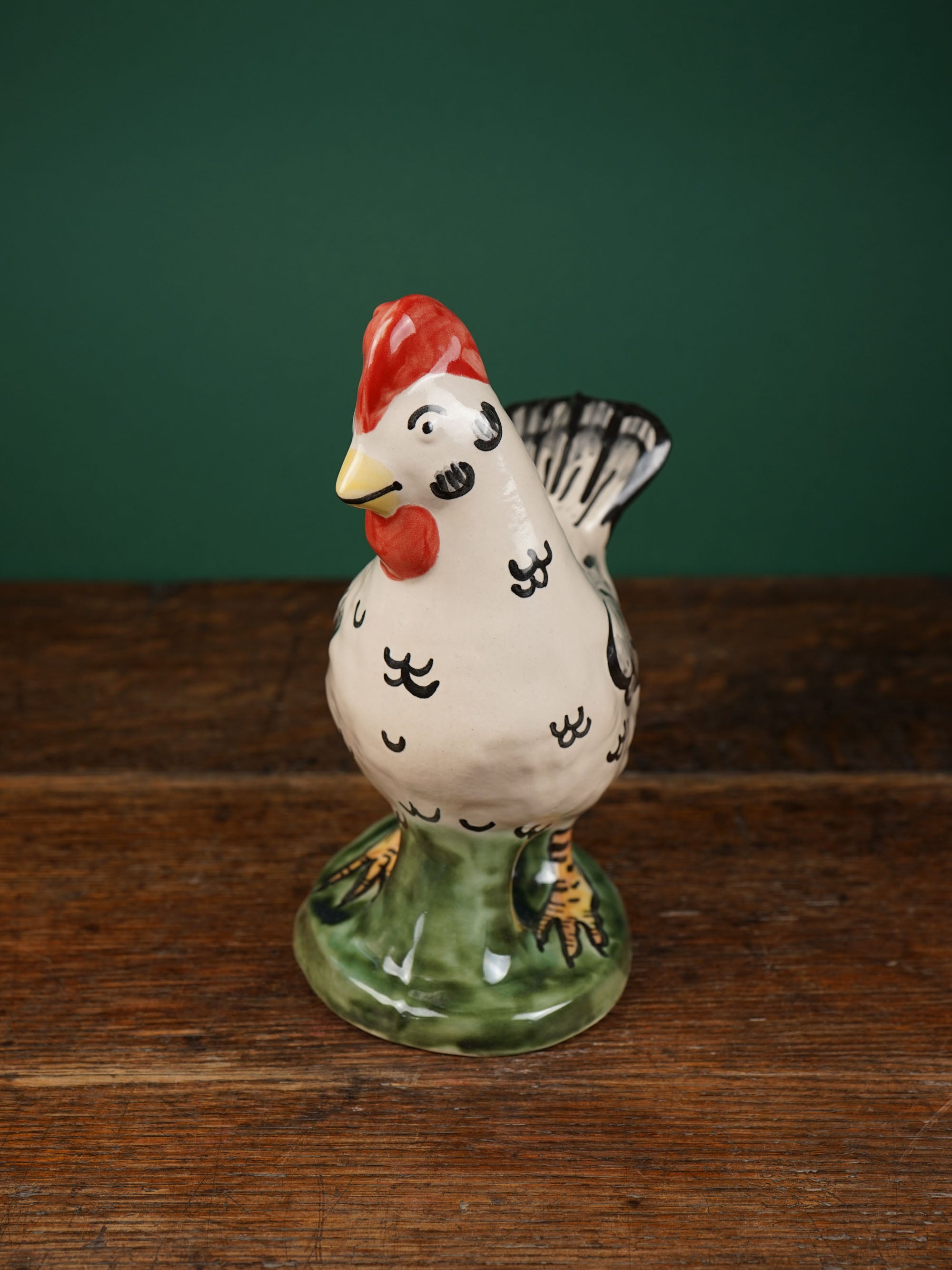 White Feather Rooster