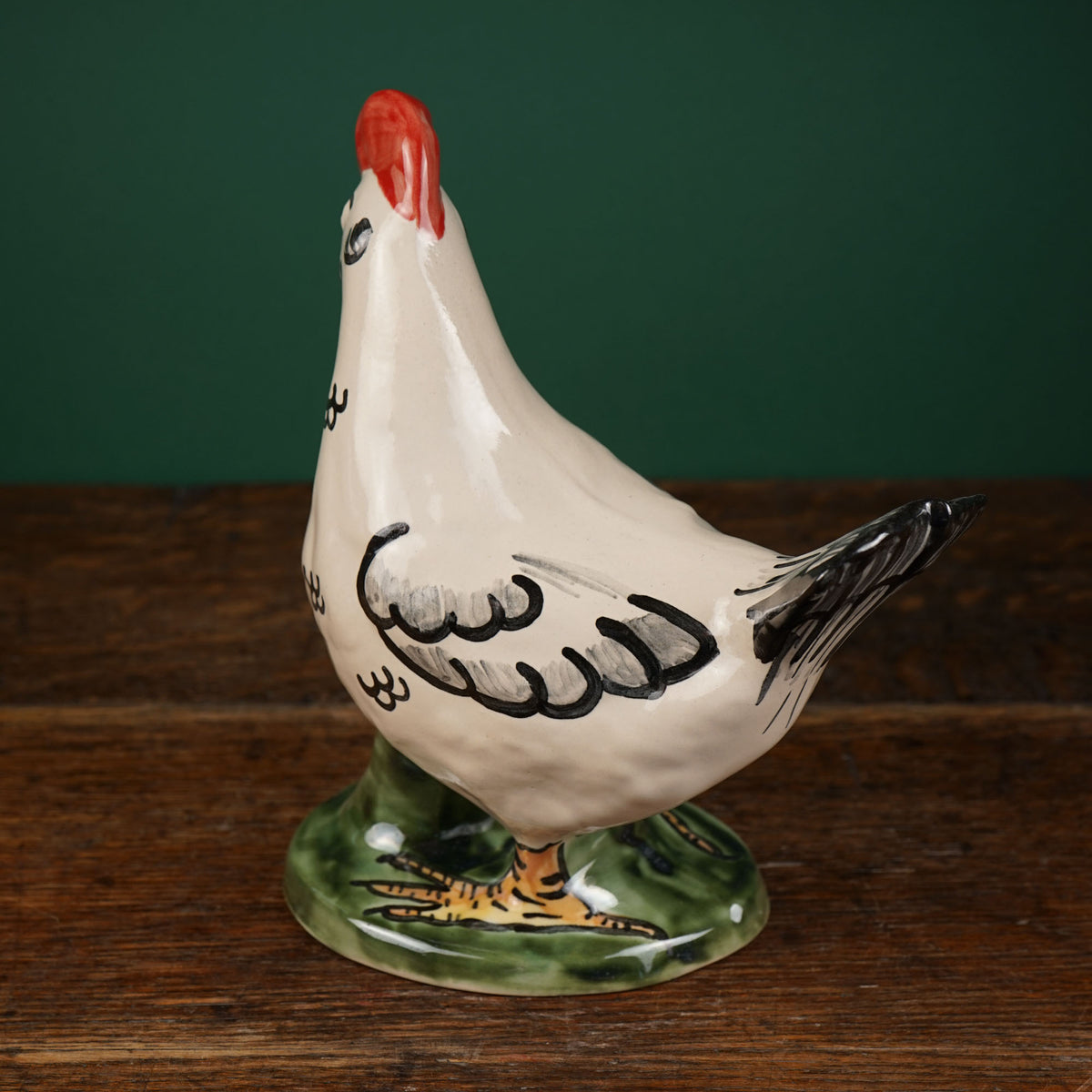 White Feather Rooster