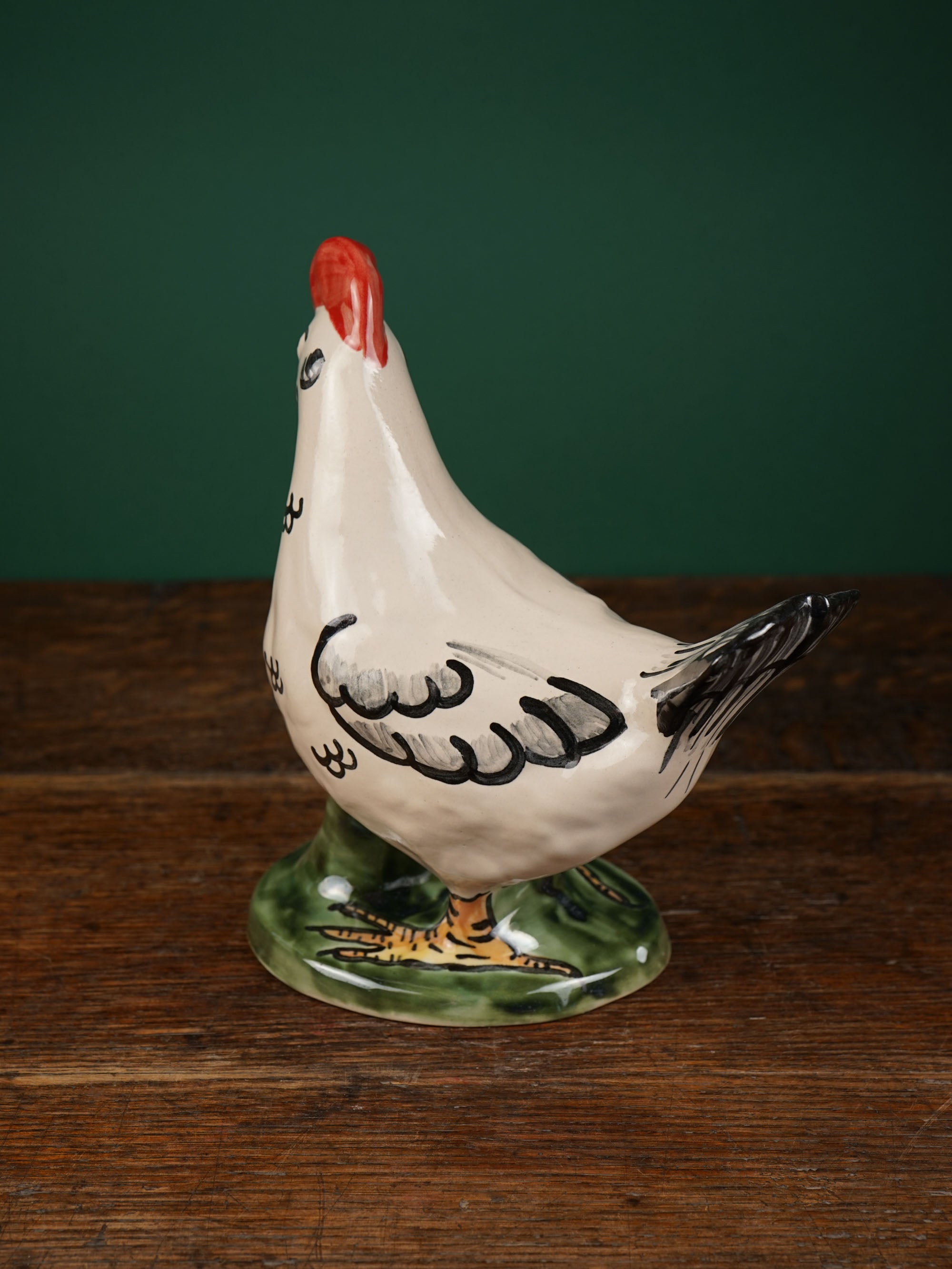 White Feather Rooster