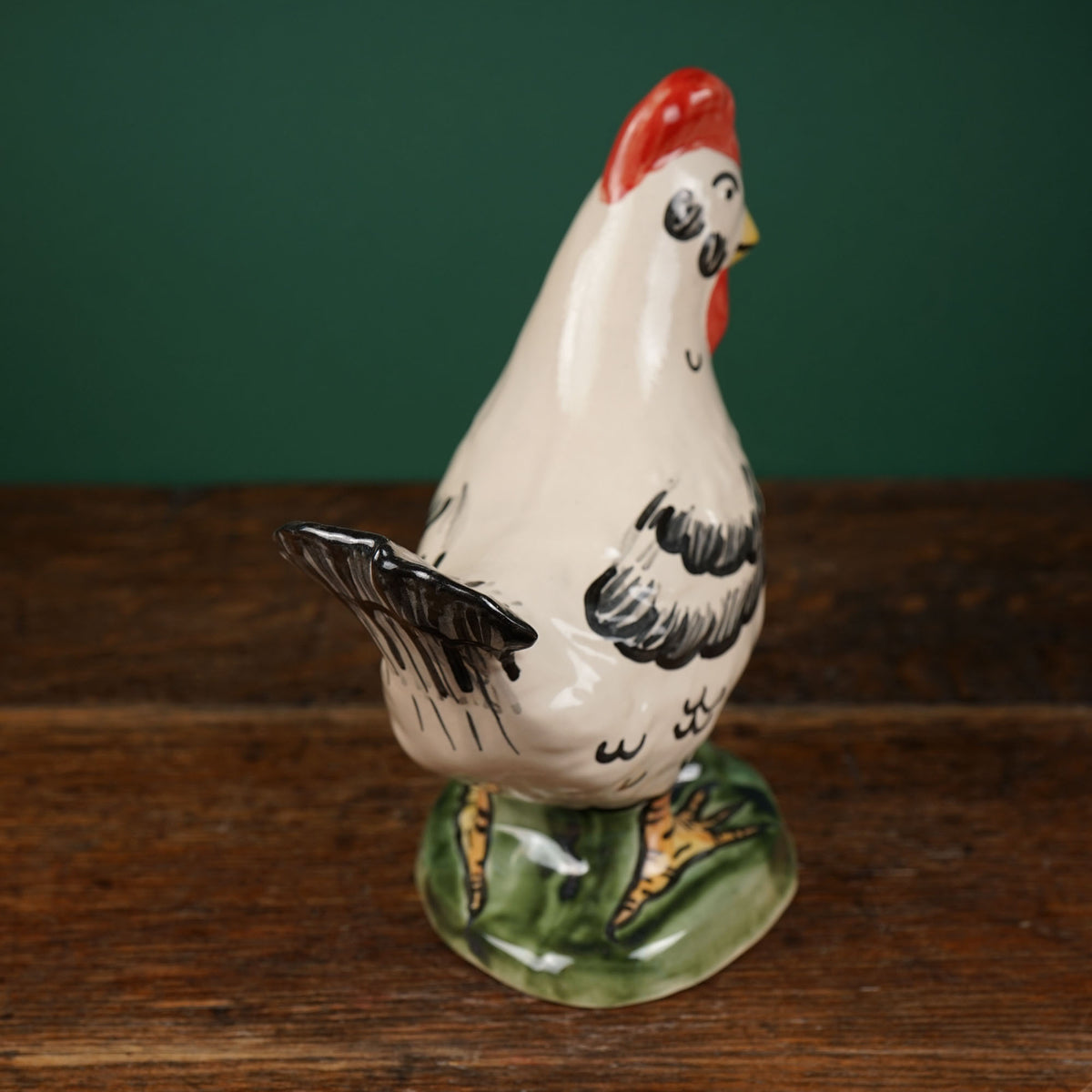 White Feather Rooster