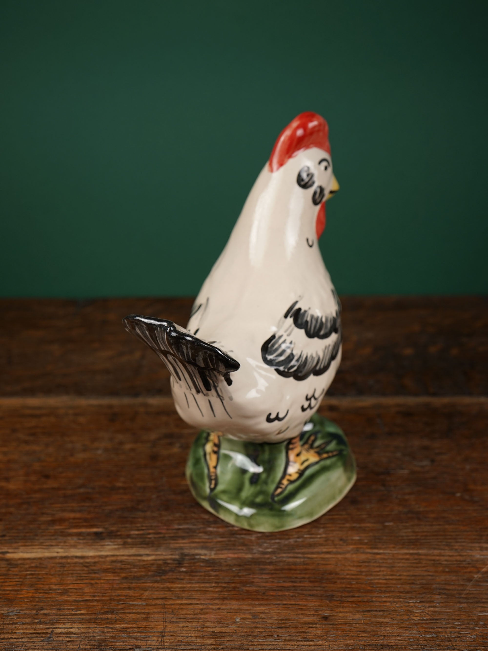 White Feather Rooster