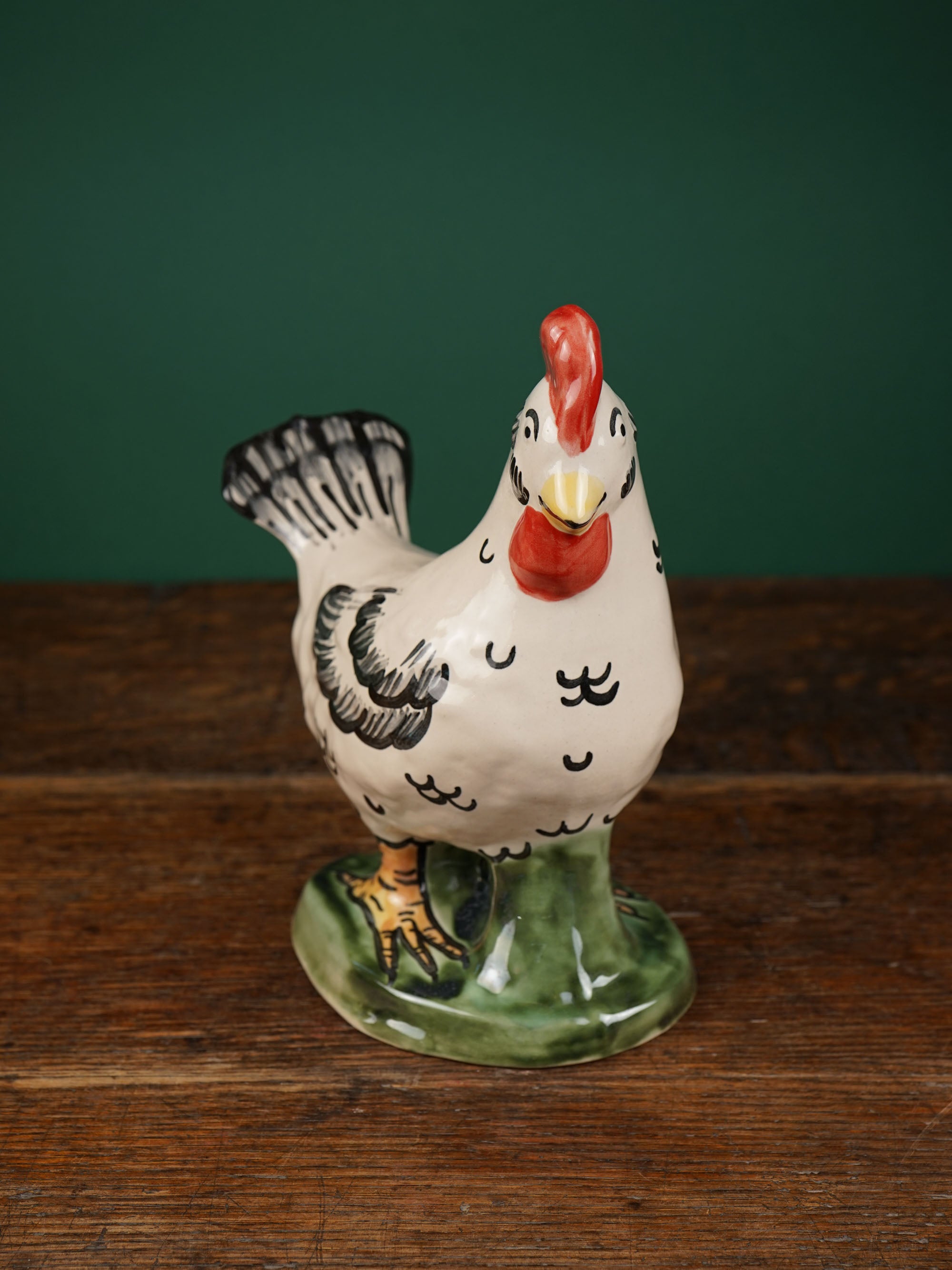 White Feather Rooster