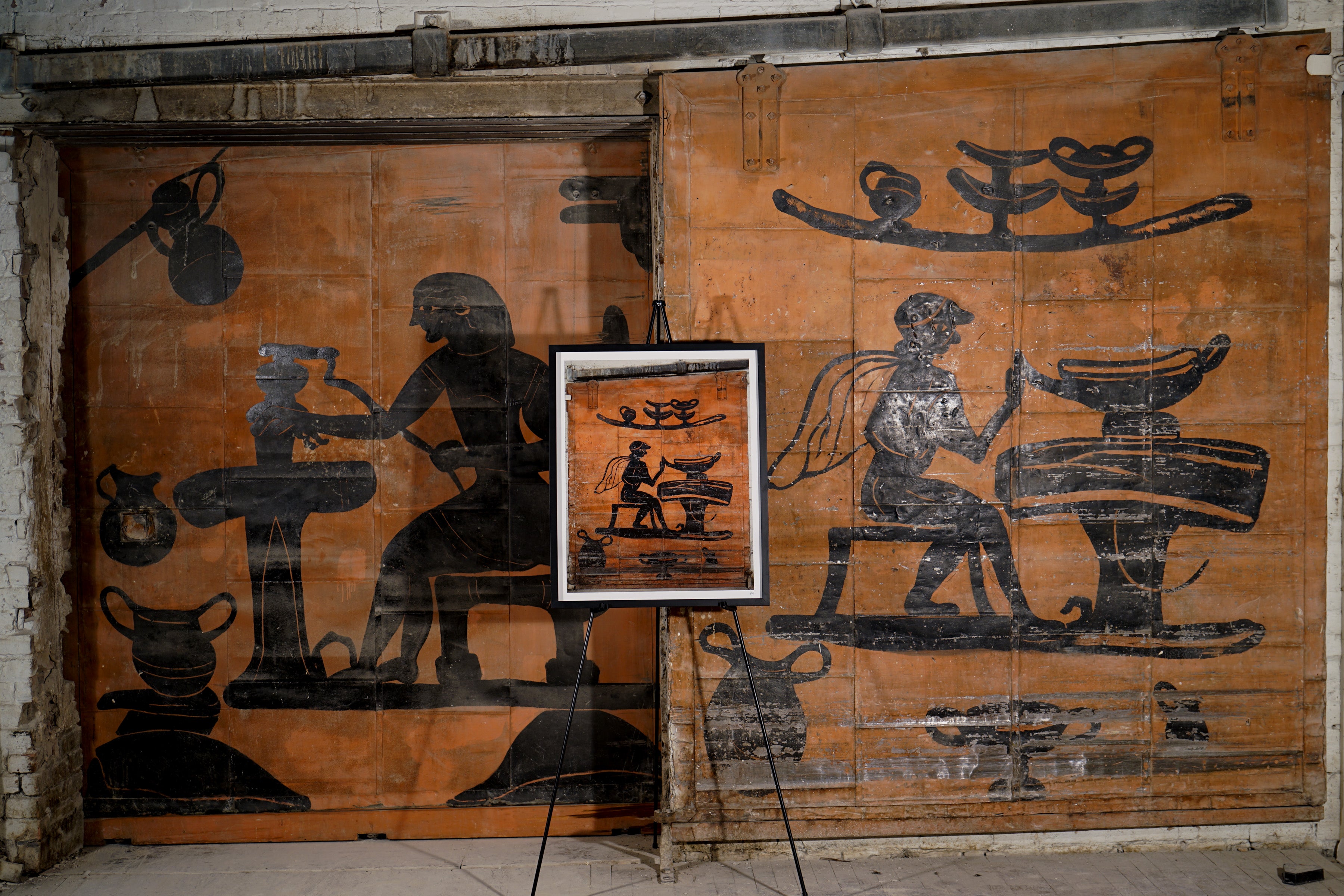 The Winged Potter - Mary Alice Original Mural