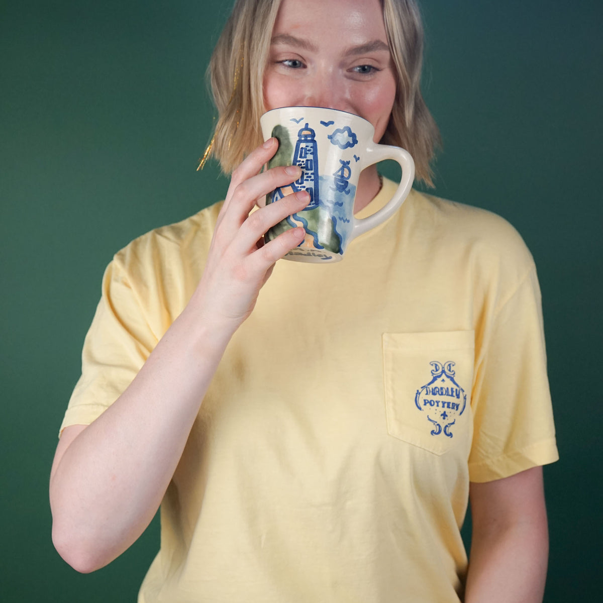 Tall Cat Short Sleeve Pocket T-Shirt