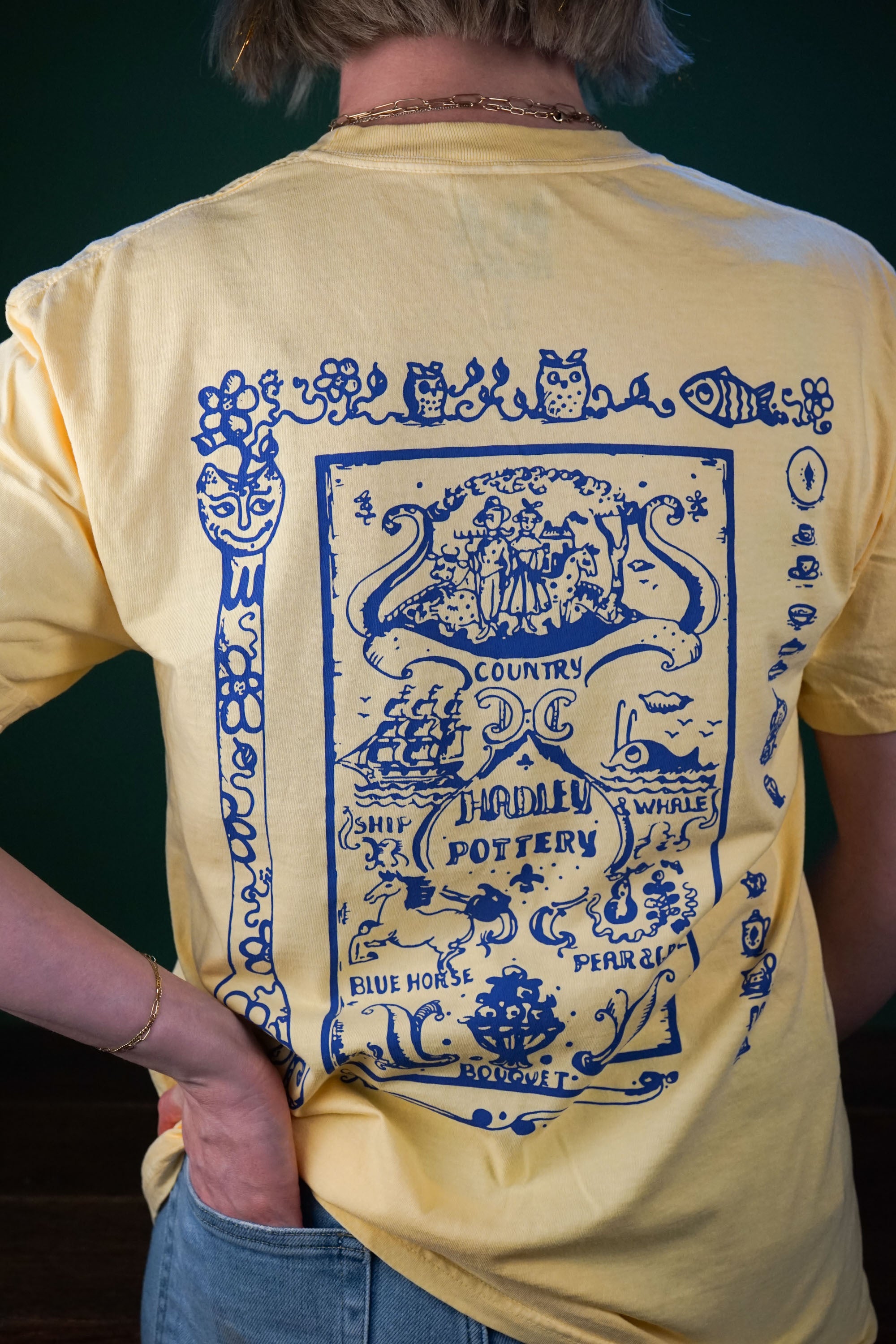 Tall Cat Short Sleeve Pocket T-Shirt