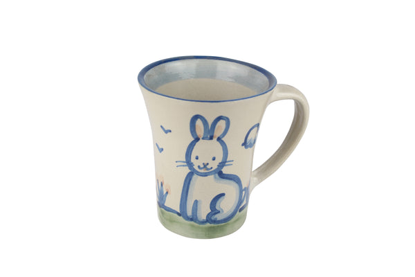 Blue Bunny Ceramic Coffee Mug
