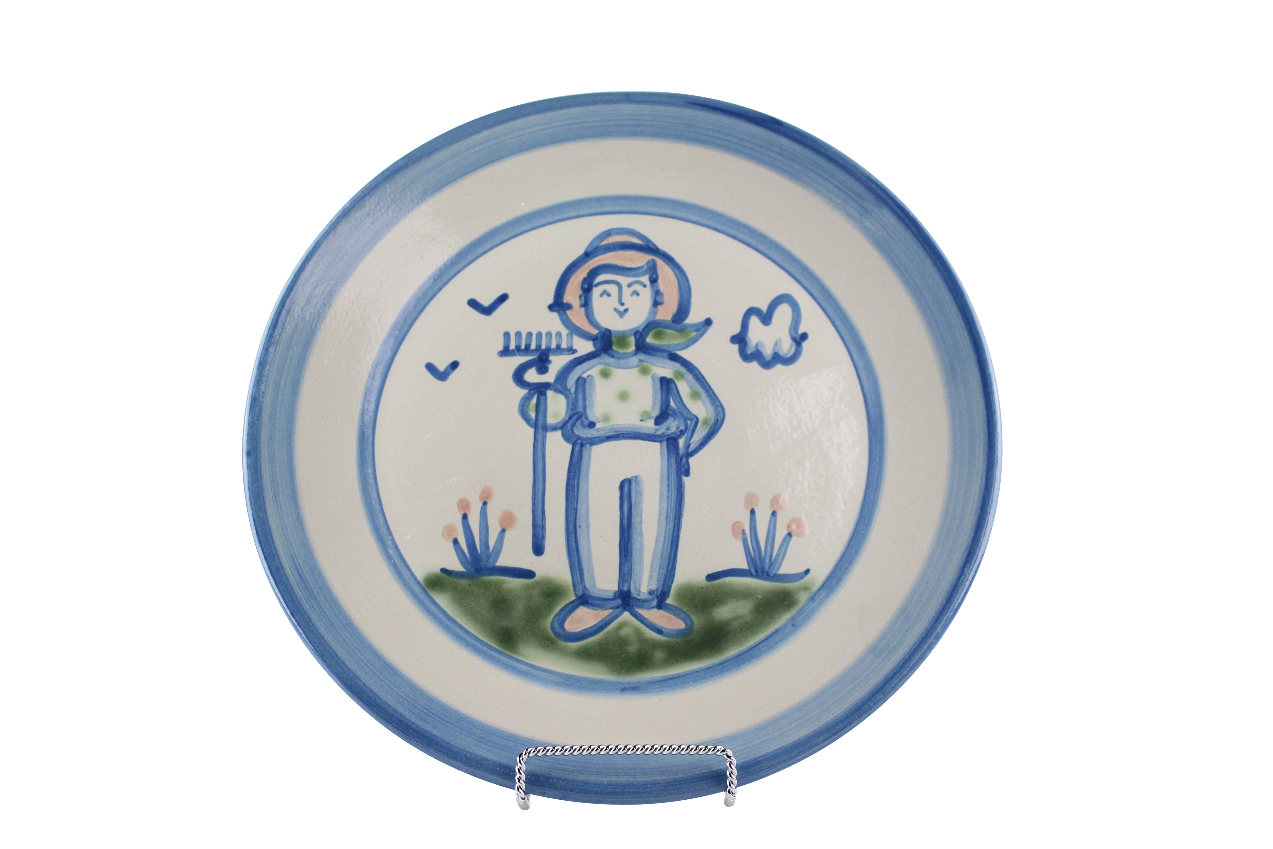 11" Dinner Plate - Farmer